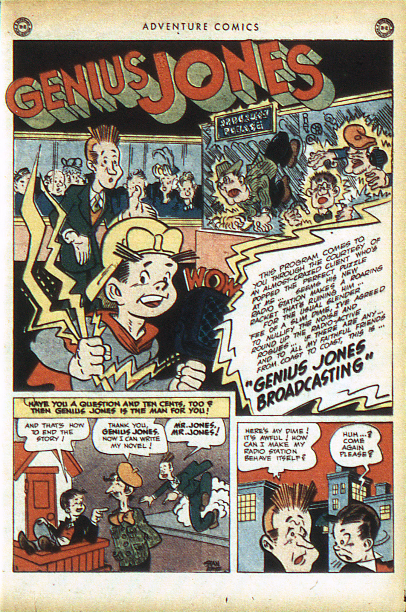 Read online Adventure Comics (1938) comic -  Issue #93 - 36