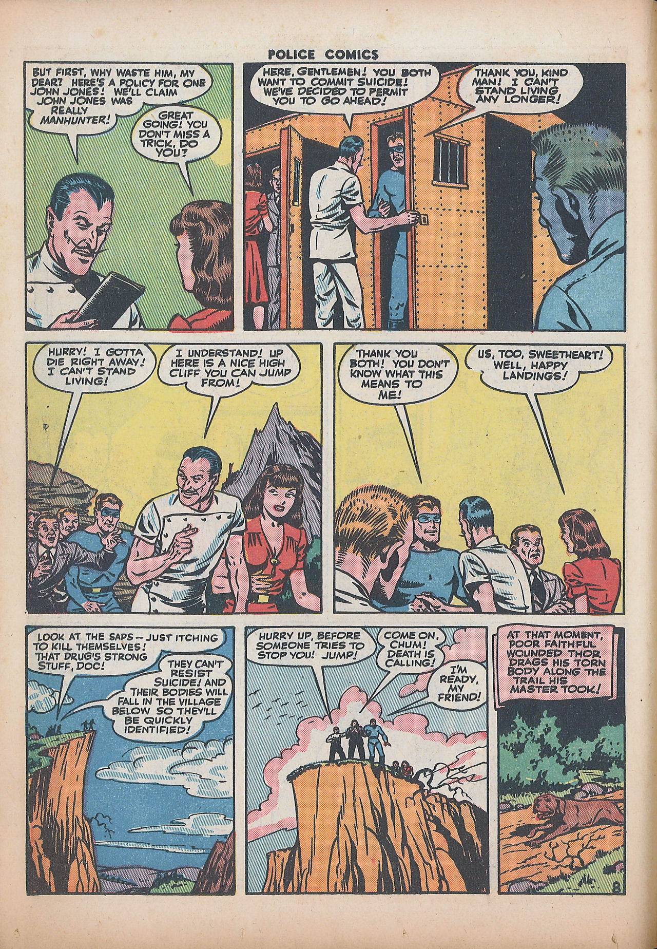 Read online Police Comics comic -  Issue #34 - 26