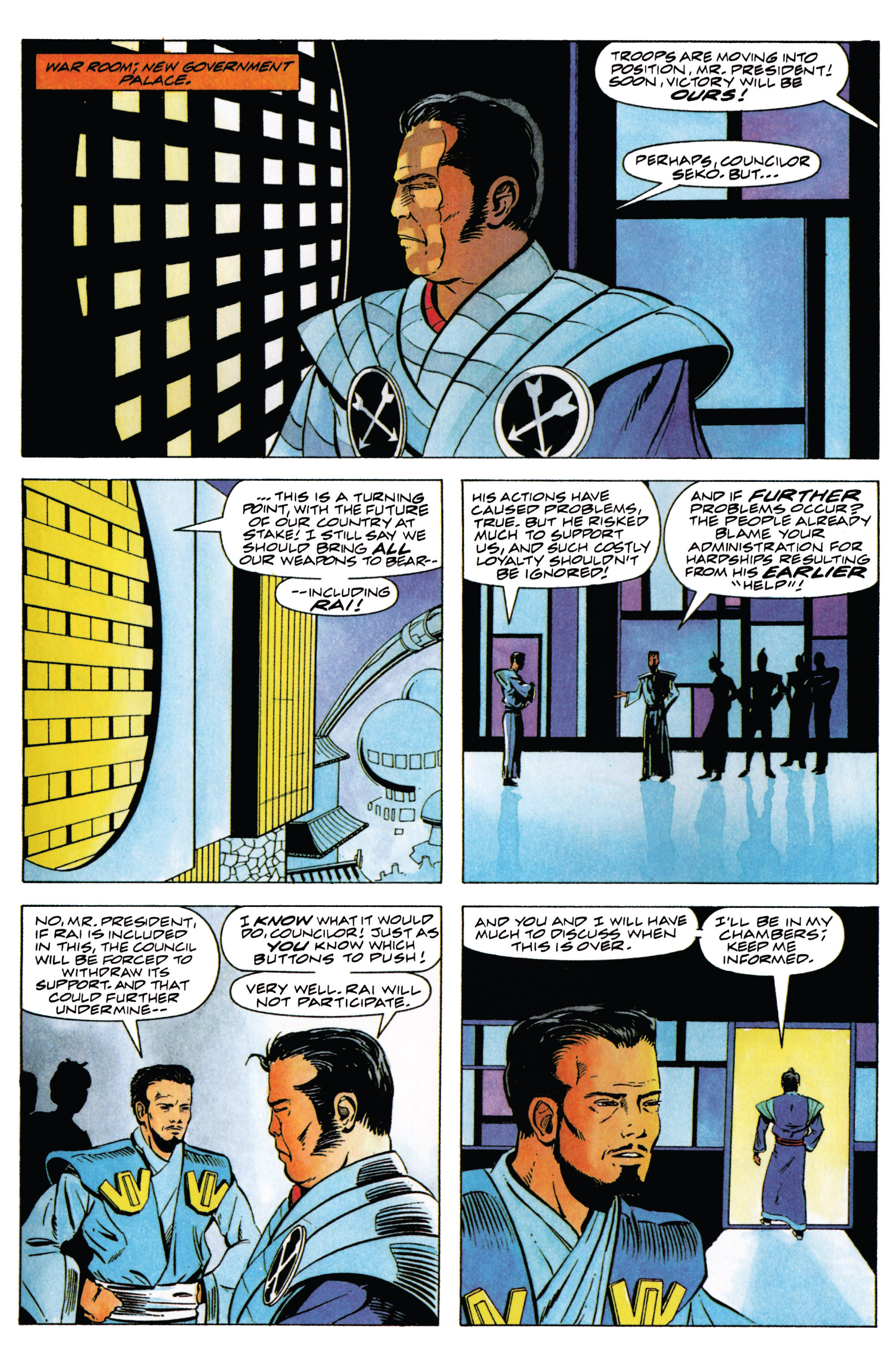Read online Valiant Masters Rai comic -  Issue # TPB (Part 1) - 95