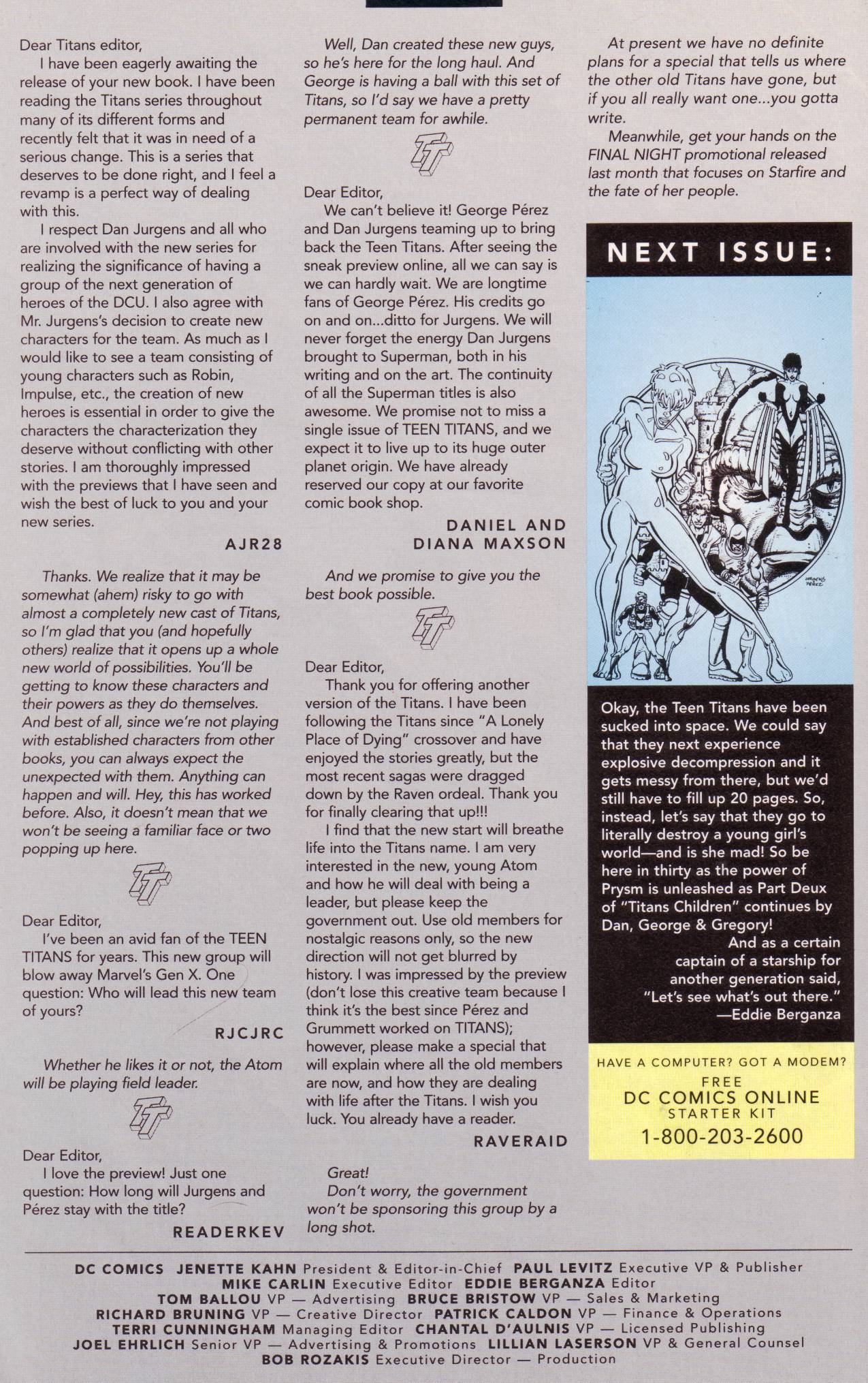 Read online Teen Titans (1996) comic -  Issue #1 - 26