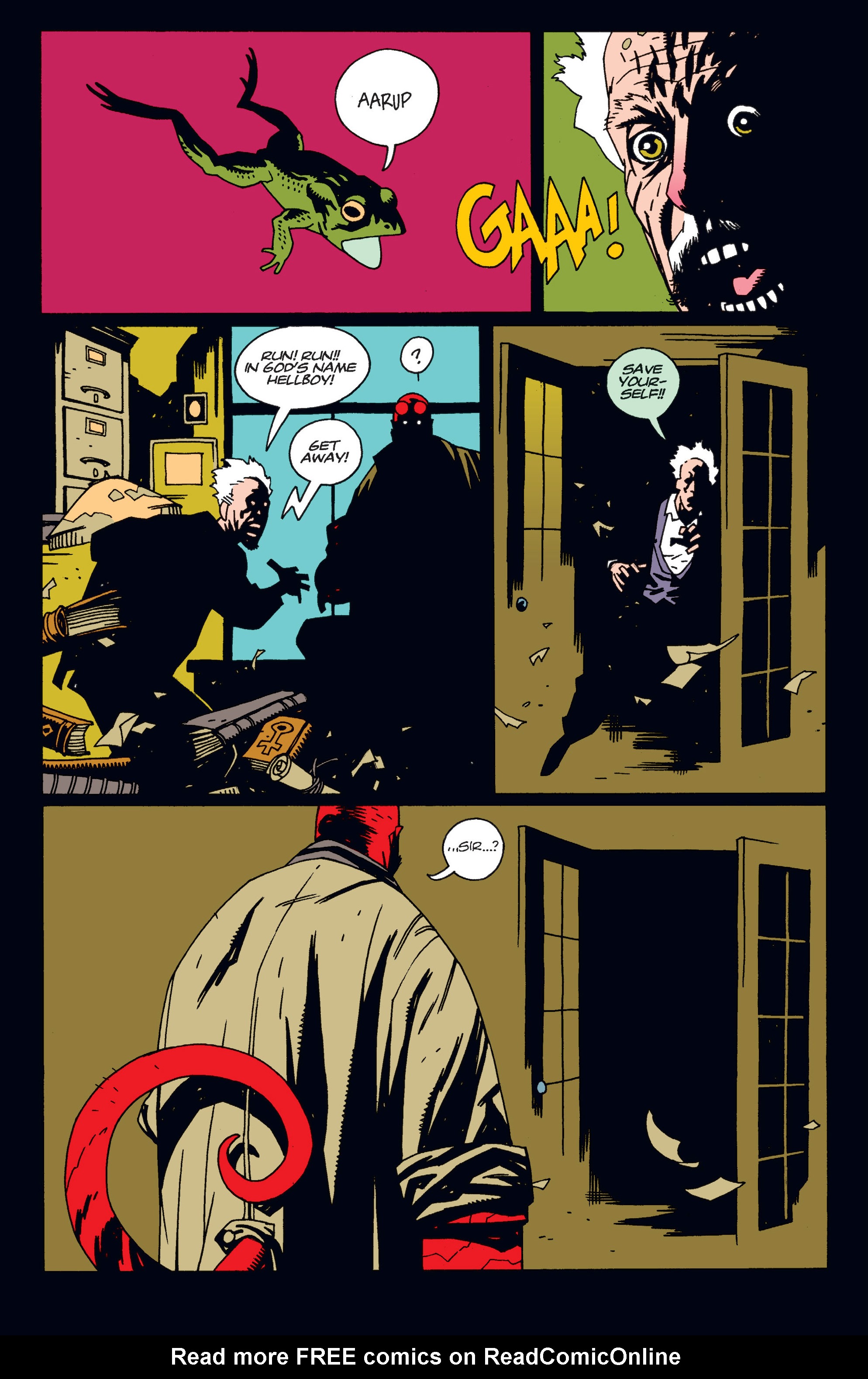 Read online Hellboy comic -  Issue #1 - 24
