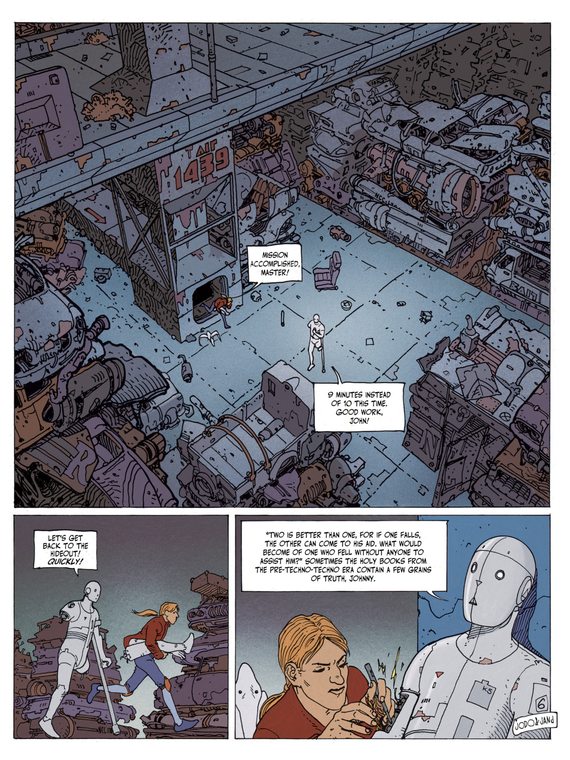 Read online Before the Incal comic -  Issue #2 - 9