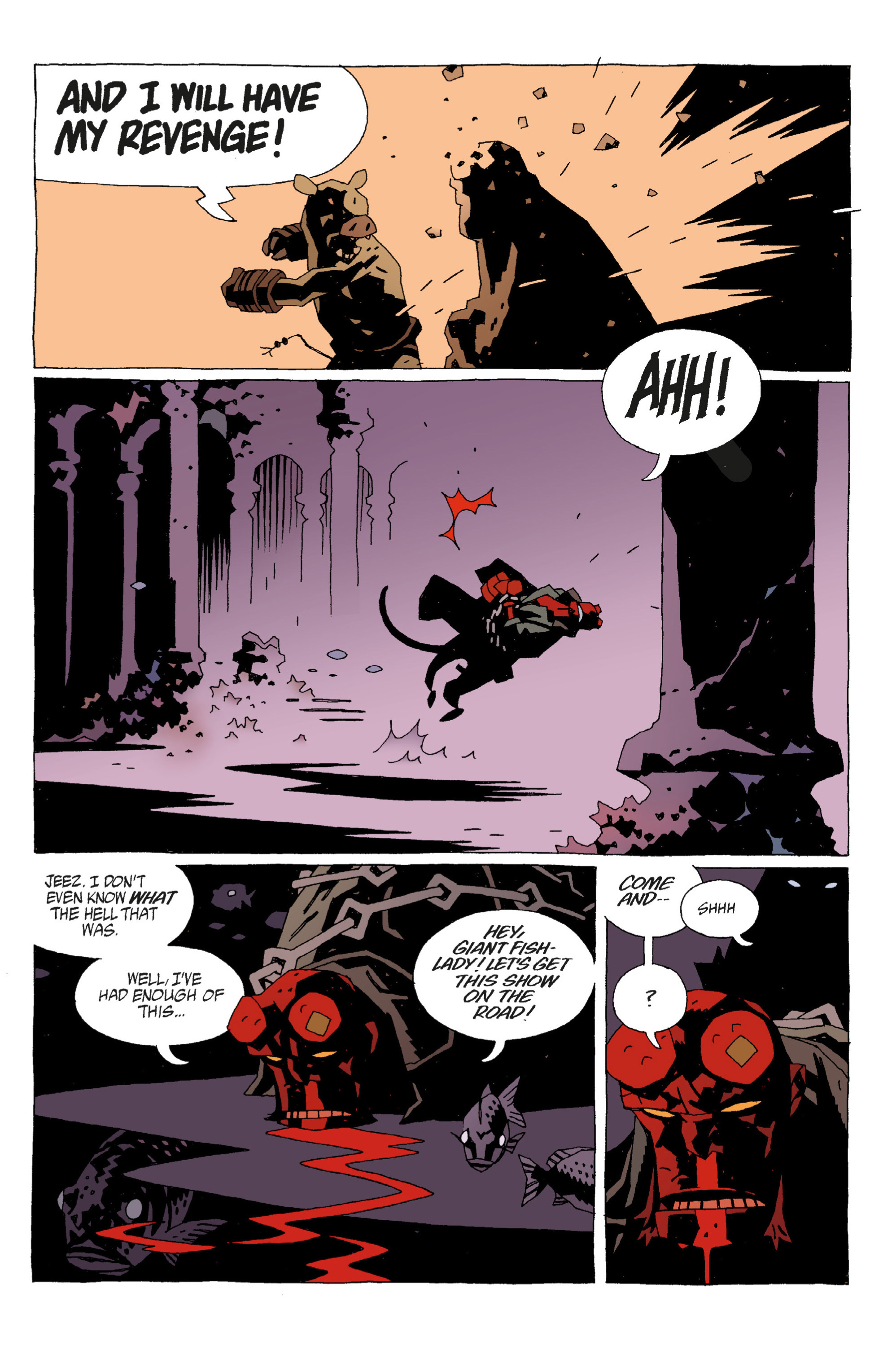 Read online Hellboy comic -  Issue #6 - 49