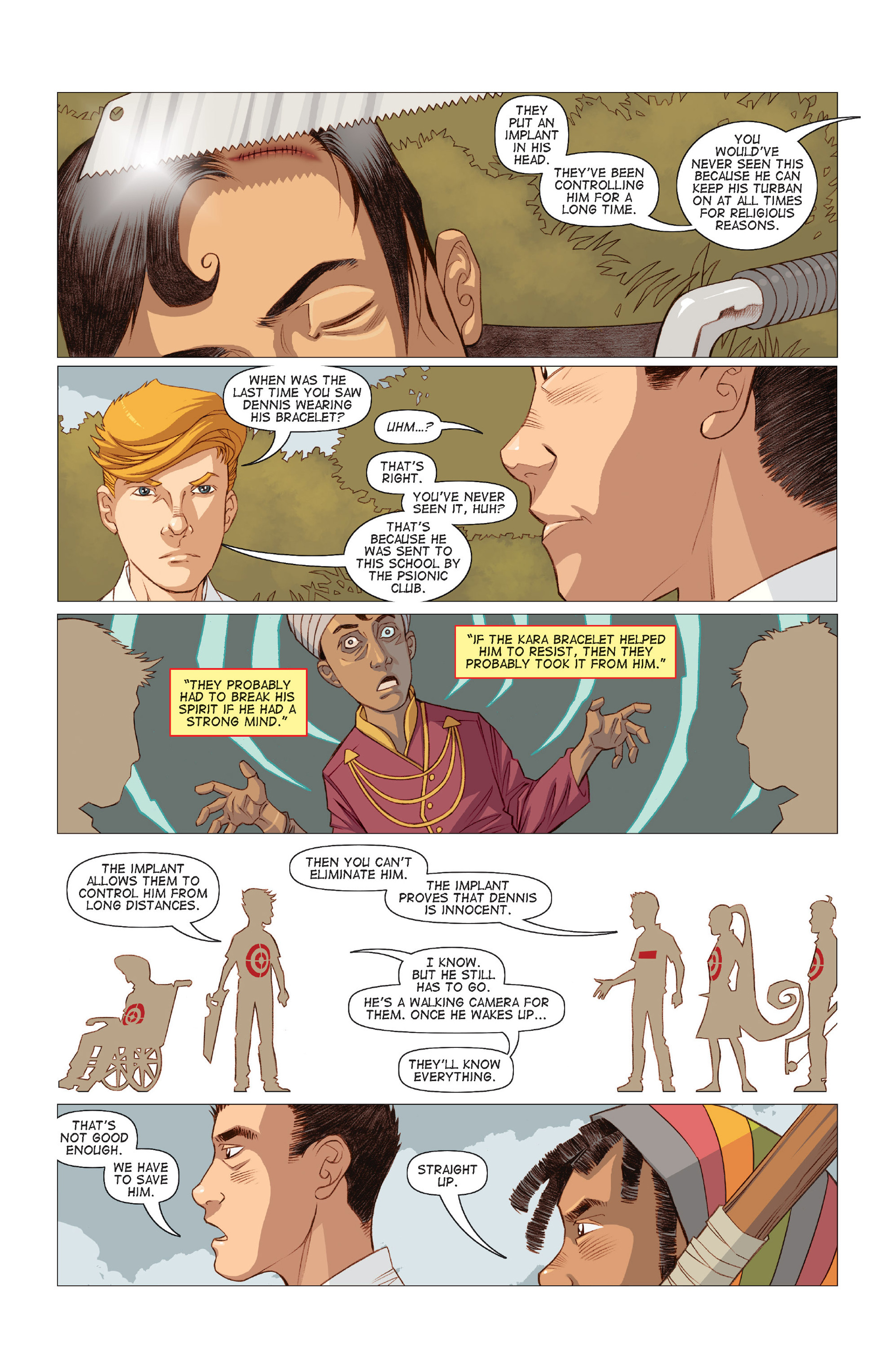 Read online Five Weapons comic -  Issue #9 - 20