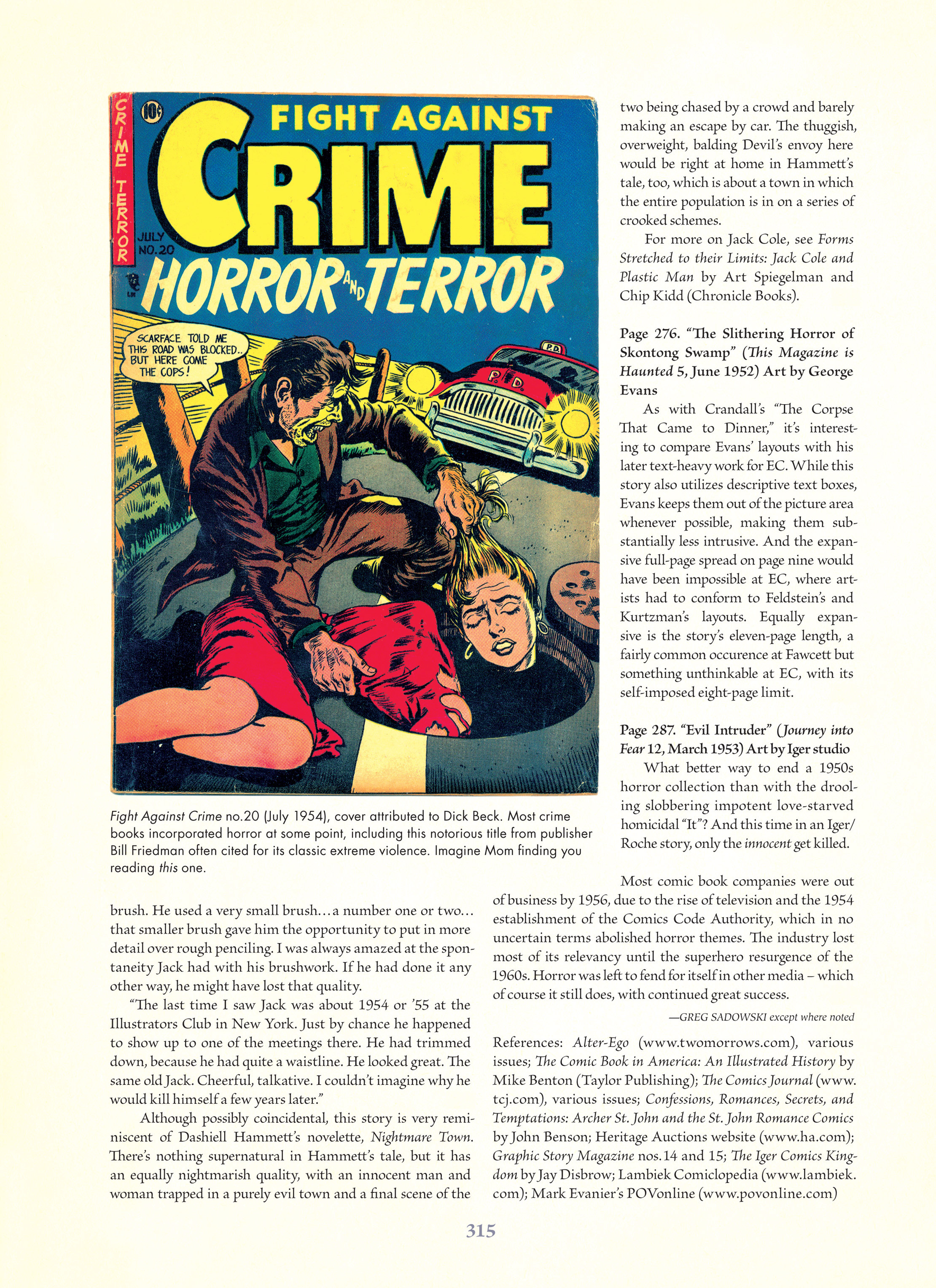 Read online Four Color Fear: Forgotten Horror Comics of the 1950s comic -  Issue # TPB (Part 3) - 115