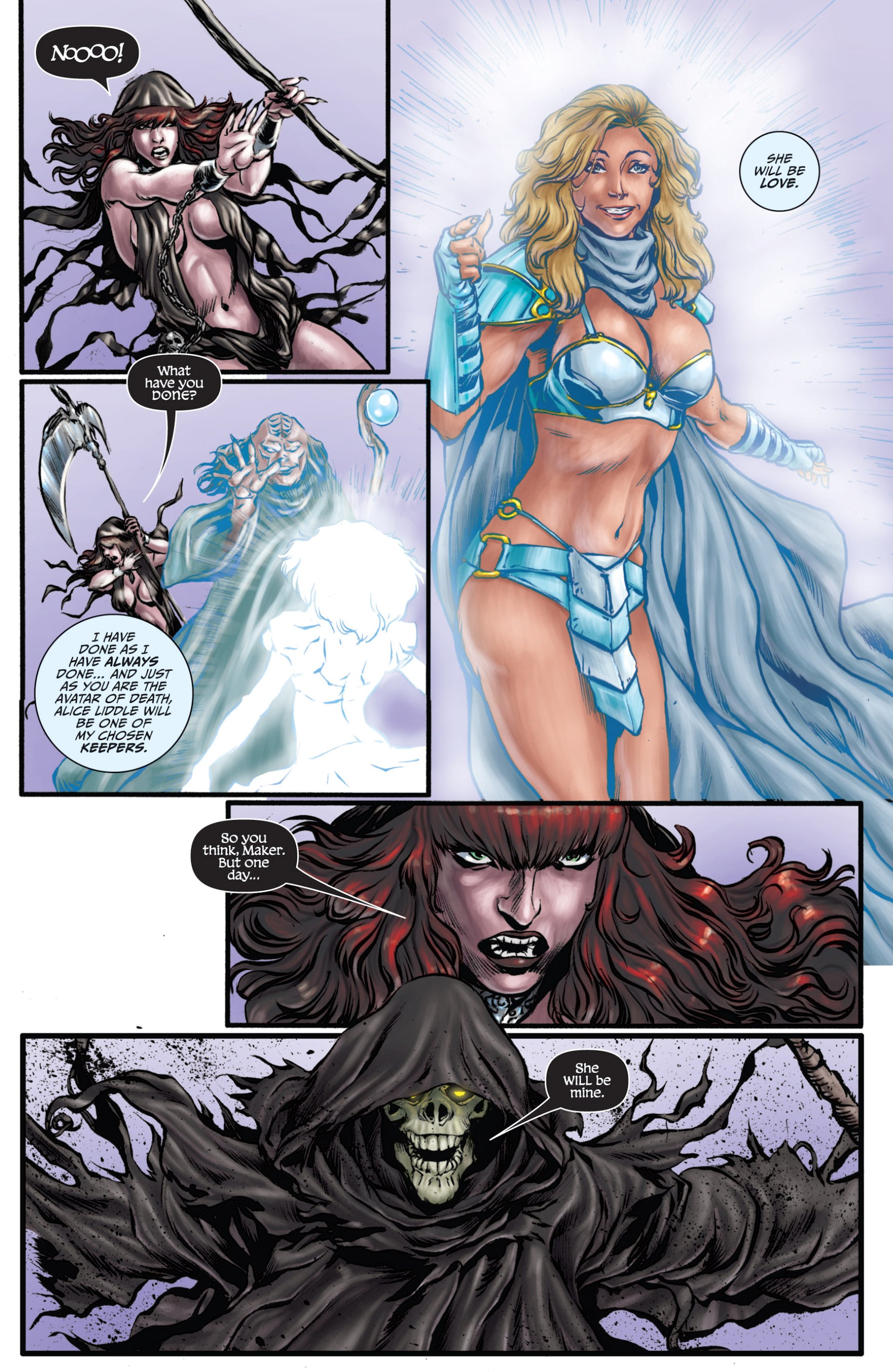 Read online Grimm Fairy Tales presents Wonderland: Down the Rabbit Hole comic -  Issue #5 - 20