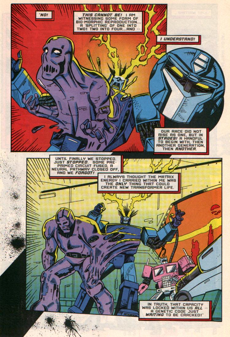 Read online Transformers: Generation 2 (1994) comic -  Issue #5 - 17