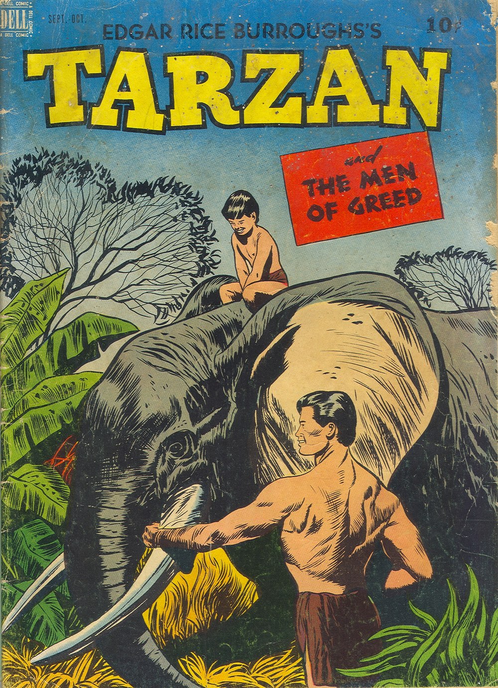 Read online Tarzan (1948) comic -  Issue #5 - 1