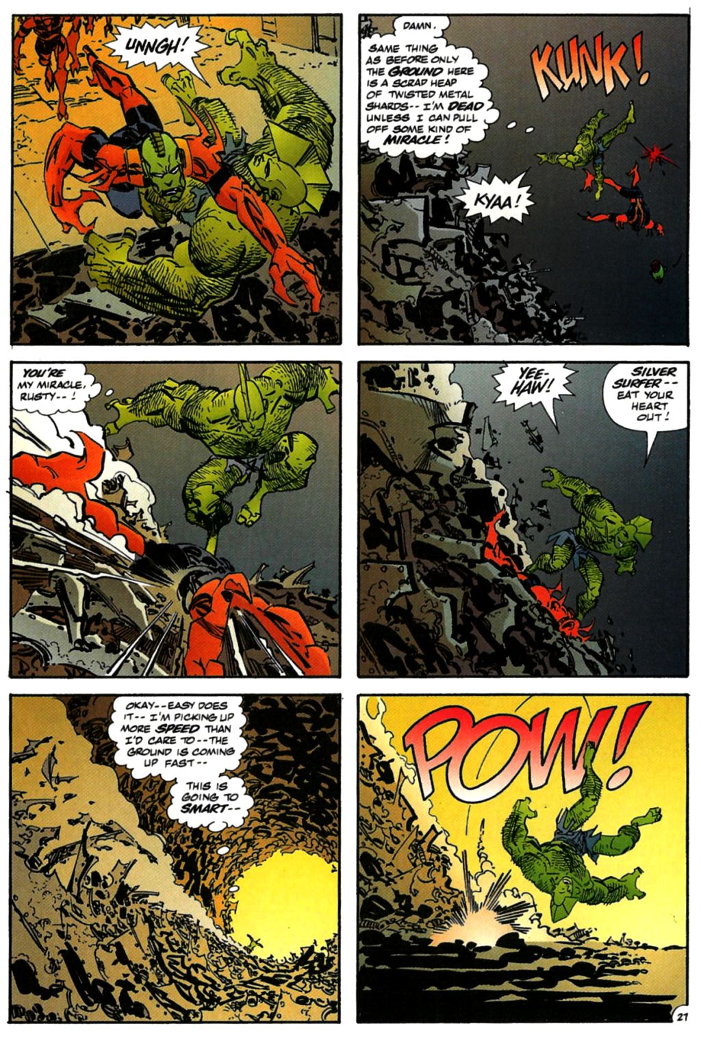 Read online The Savage Dragon (1993) comic -  Issue #77 - 22