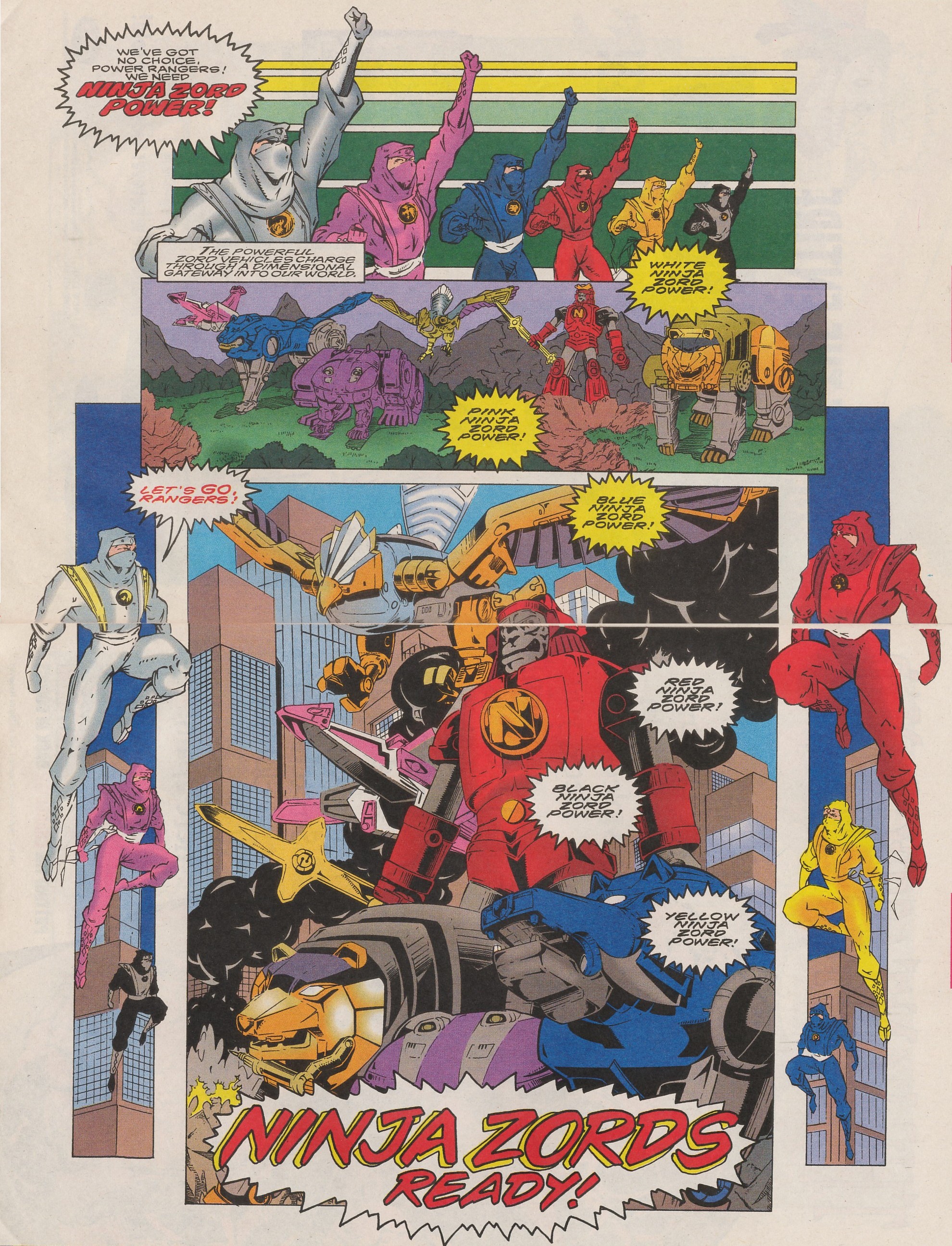 Read online Mighty Morphin Power Rangers: Ninja Rangers/VR Troopers comic -  Issue #4 - 9
