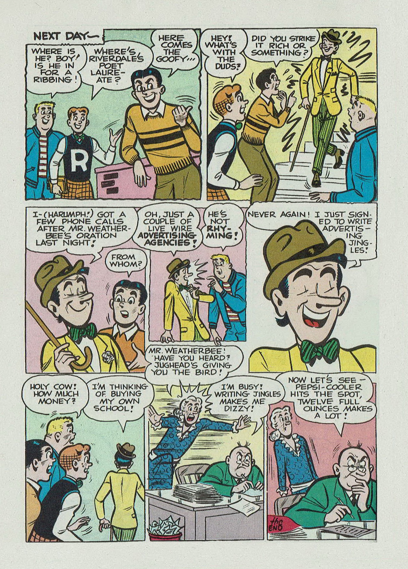 Read online Jughead Jones Comics Digest comic -  Issue #80 - 42