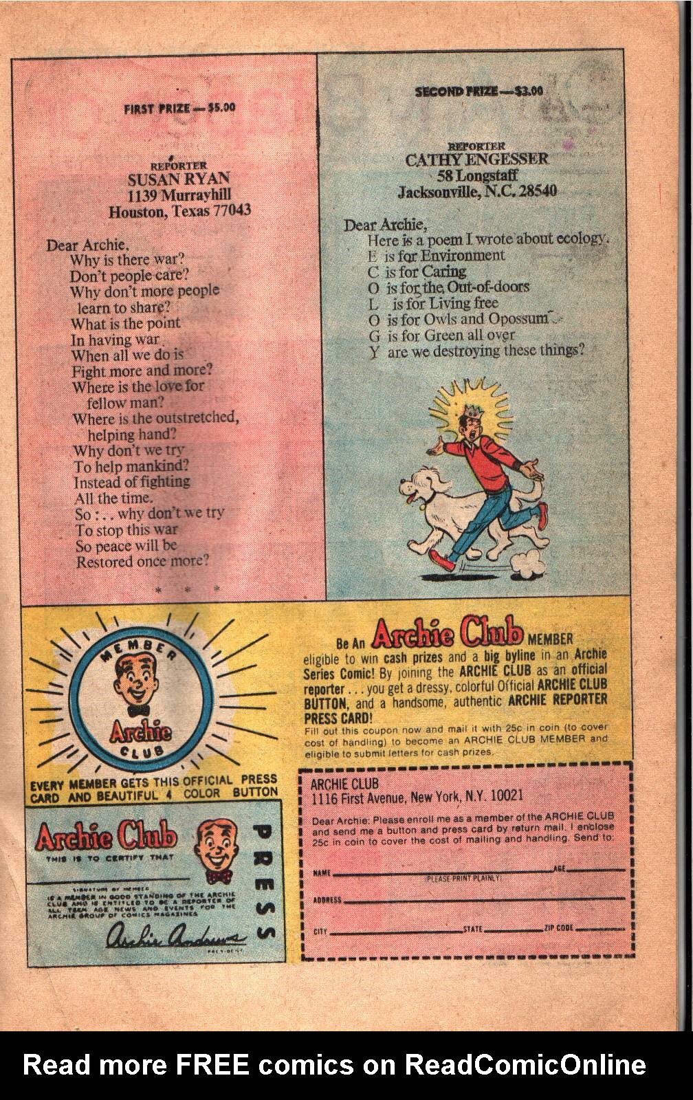 Read online Archie Giant Series Magazine comic -  Issue #193 - 22