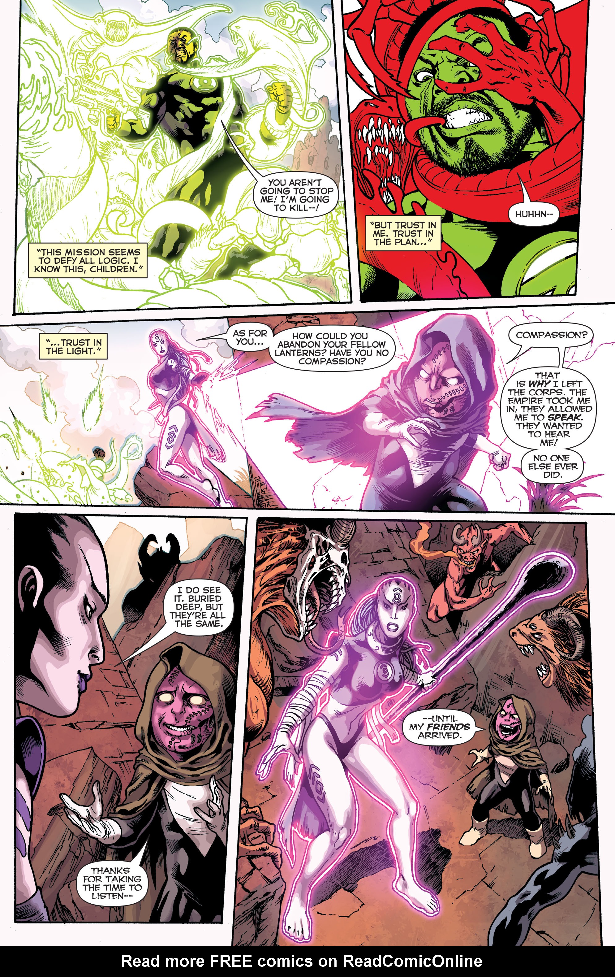 Read online Green Lantern Corps: Futures End comic -  Issue # Full - 15