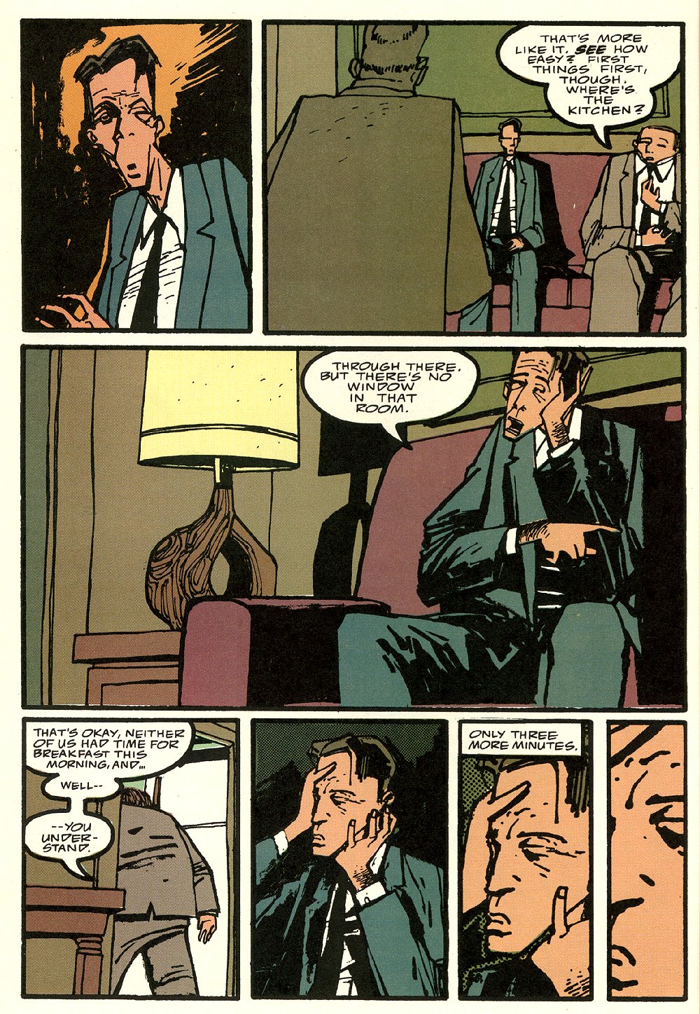Read online Ted McKeever's Metropol comic -  Issue #1 - 12