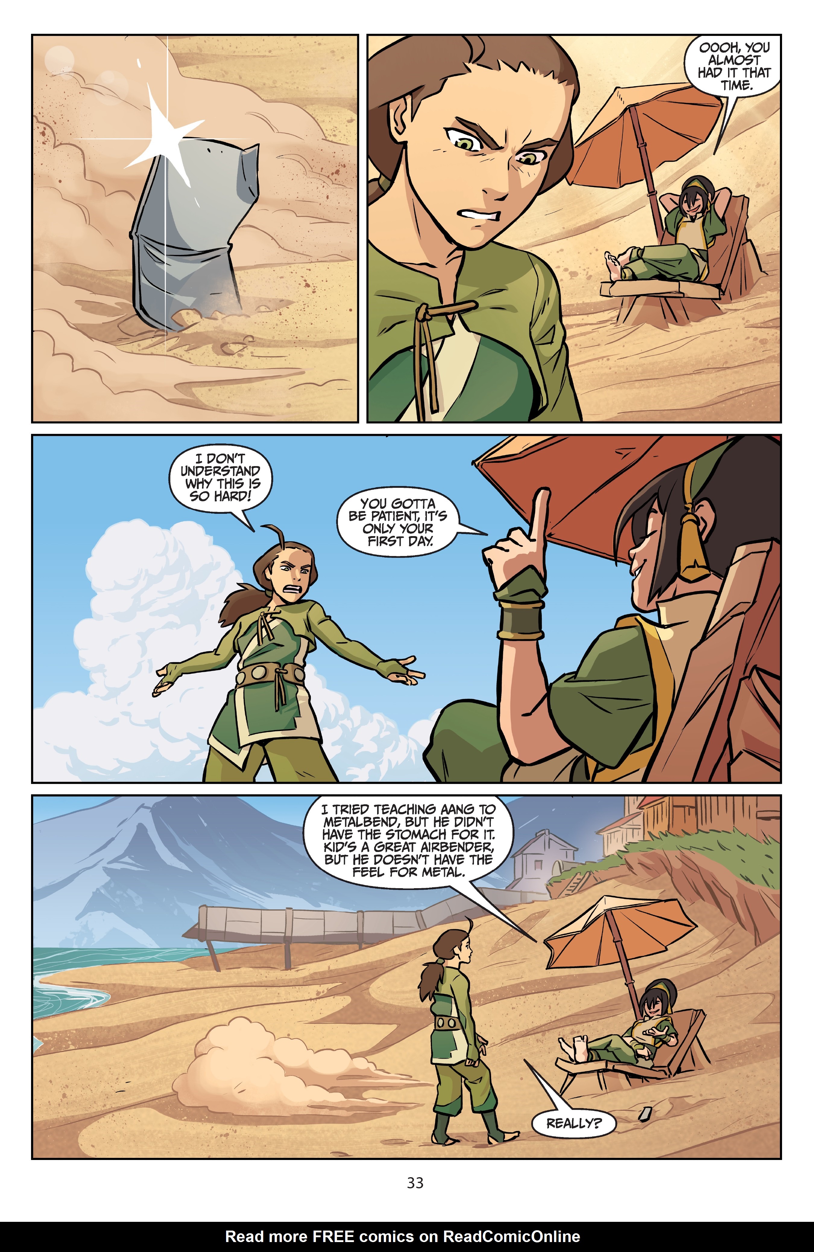 Read online Nickelodeon Avatar: The Last Airbender - Imbalance comic -  Issue # TPB 2 - 34