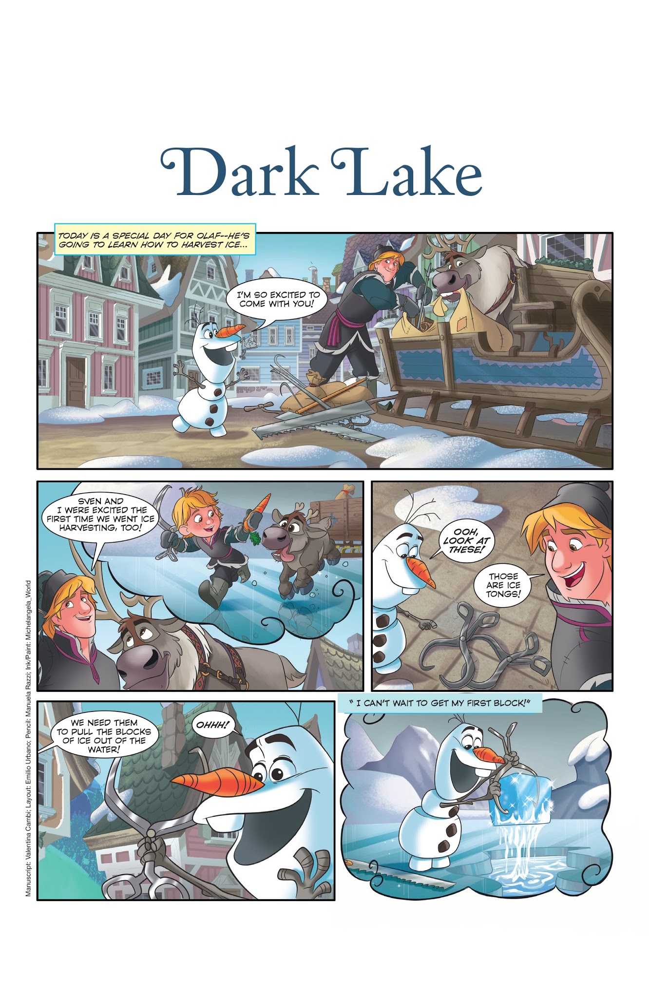 Read online Disney Frozen comic -  Issue # _Annual 2017 - 15