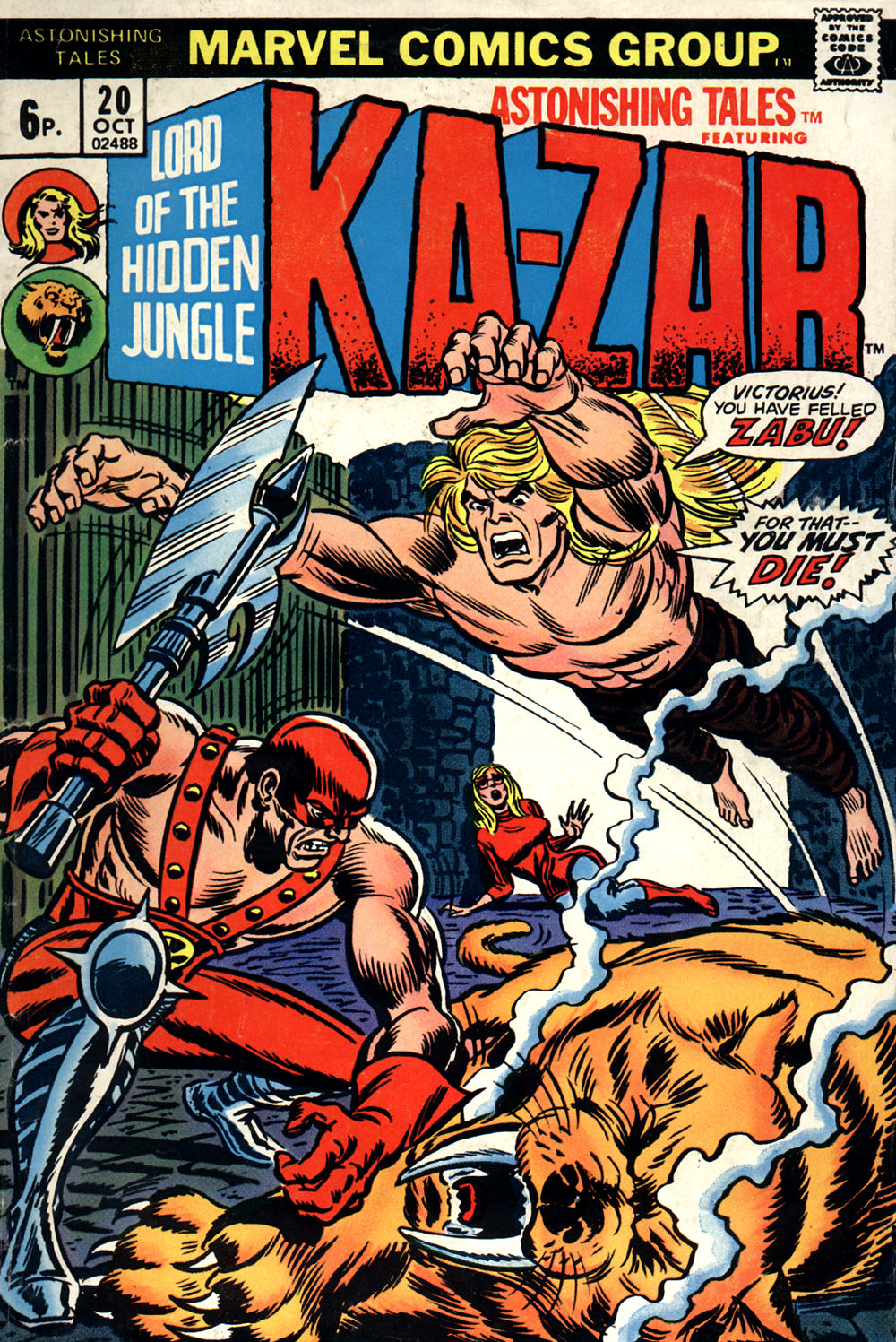 Read online Astonishing Tales (1970) comic -  Issue #20 - 1