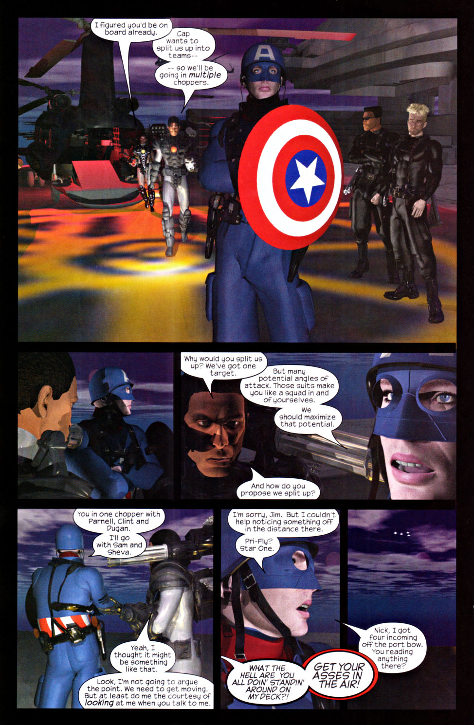 Read Online Us War Machine 20 Comic Issue 2