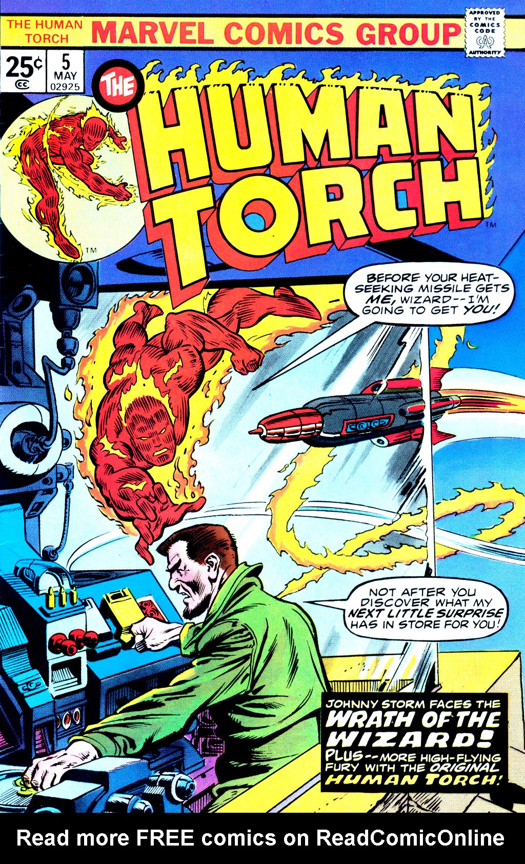 Read online The Human Torch (1974) comic -  Issue #5 - 1