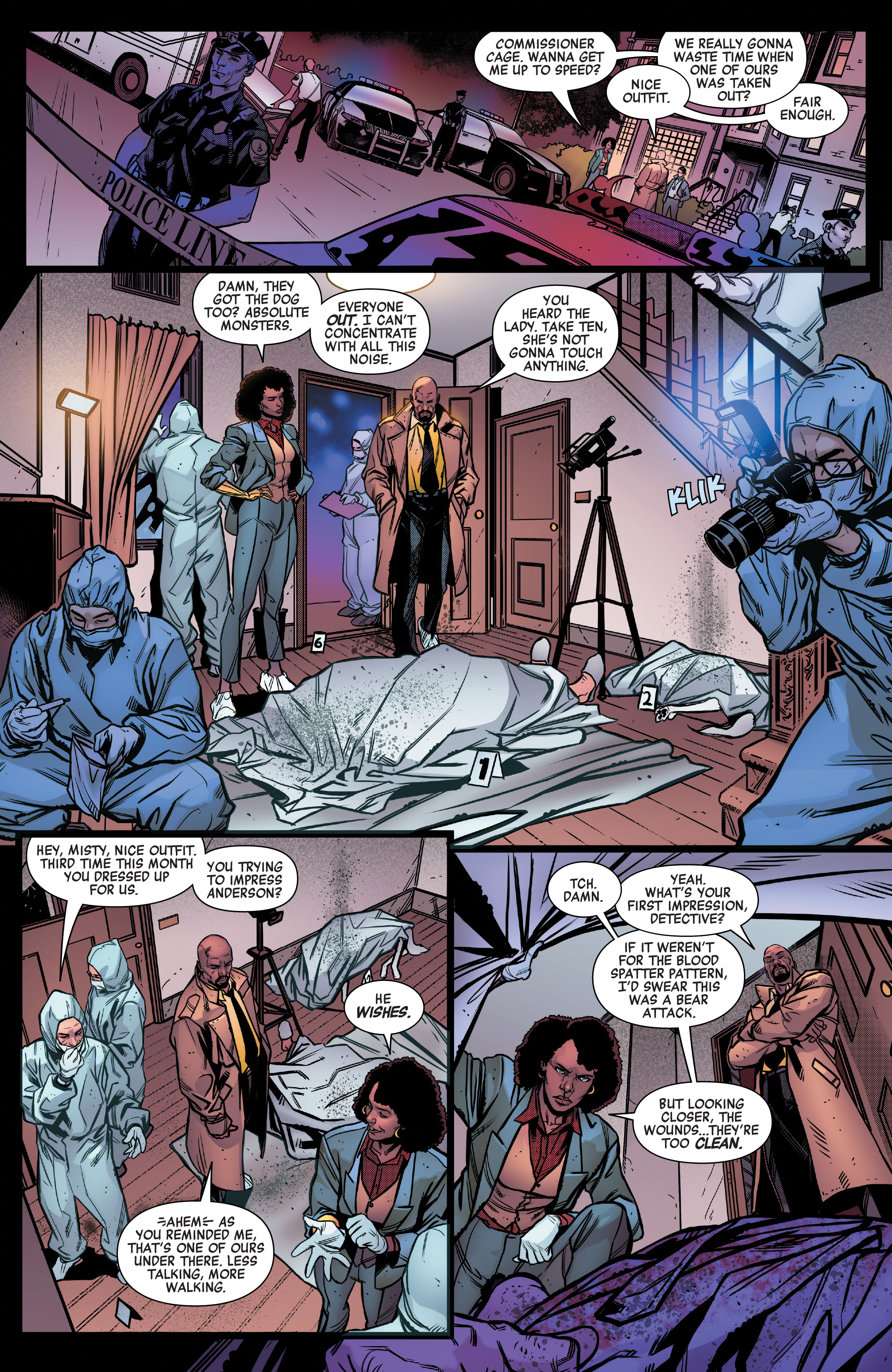 Read online Heroes Reborn: One-Shots comic -  Issue # Night-Gwen - 13