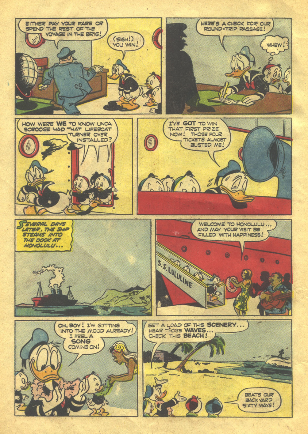 Read online Walt Disney's Donald Duck (1952) comic -  Issue #38 - 6