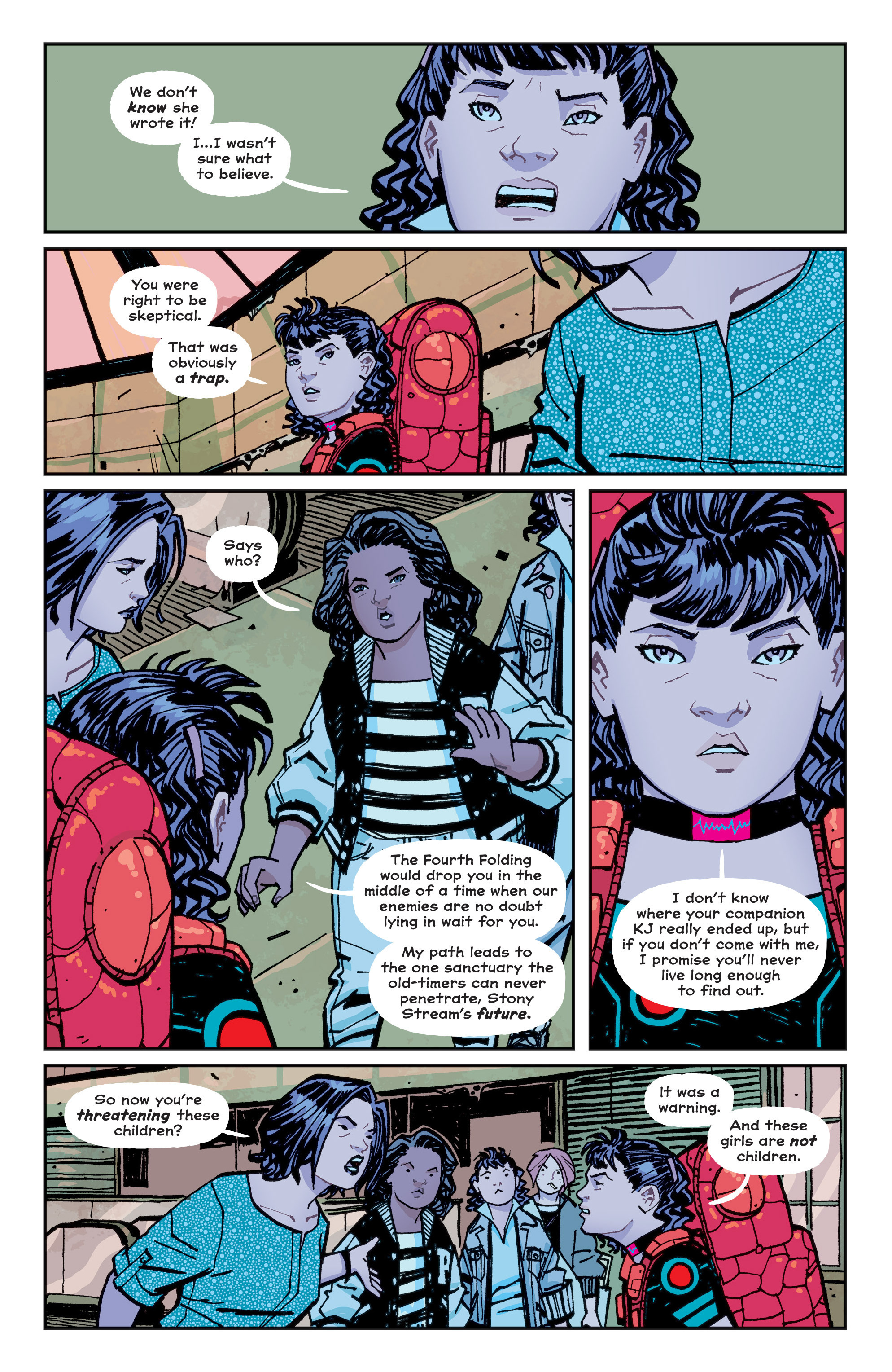 Read online Paper Girls comic -  Issue #9 - 22