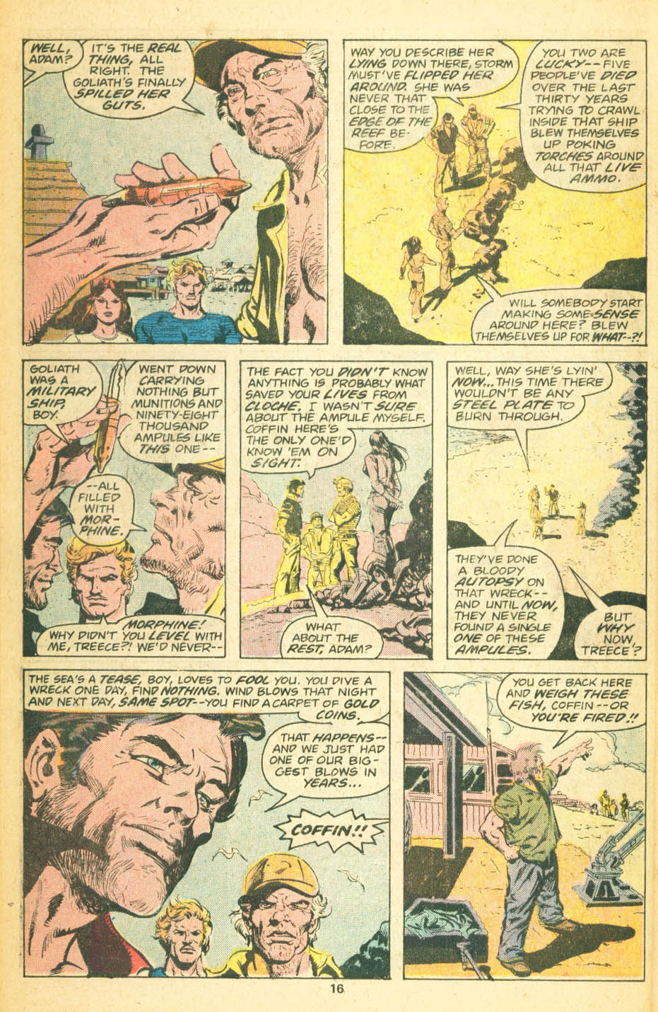 Read online The Deep (1977) comic -  Issue # Full - 13