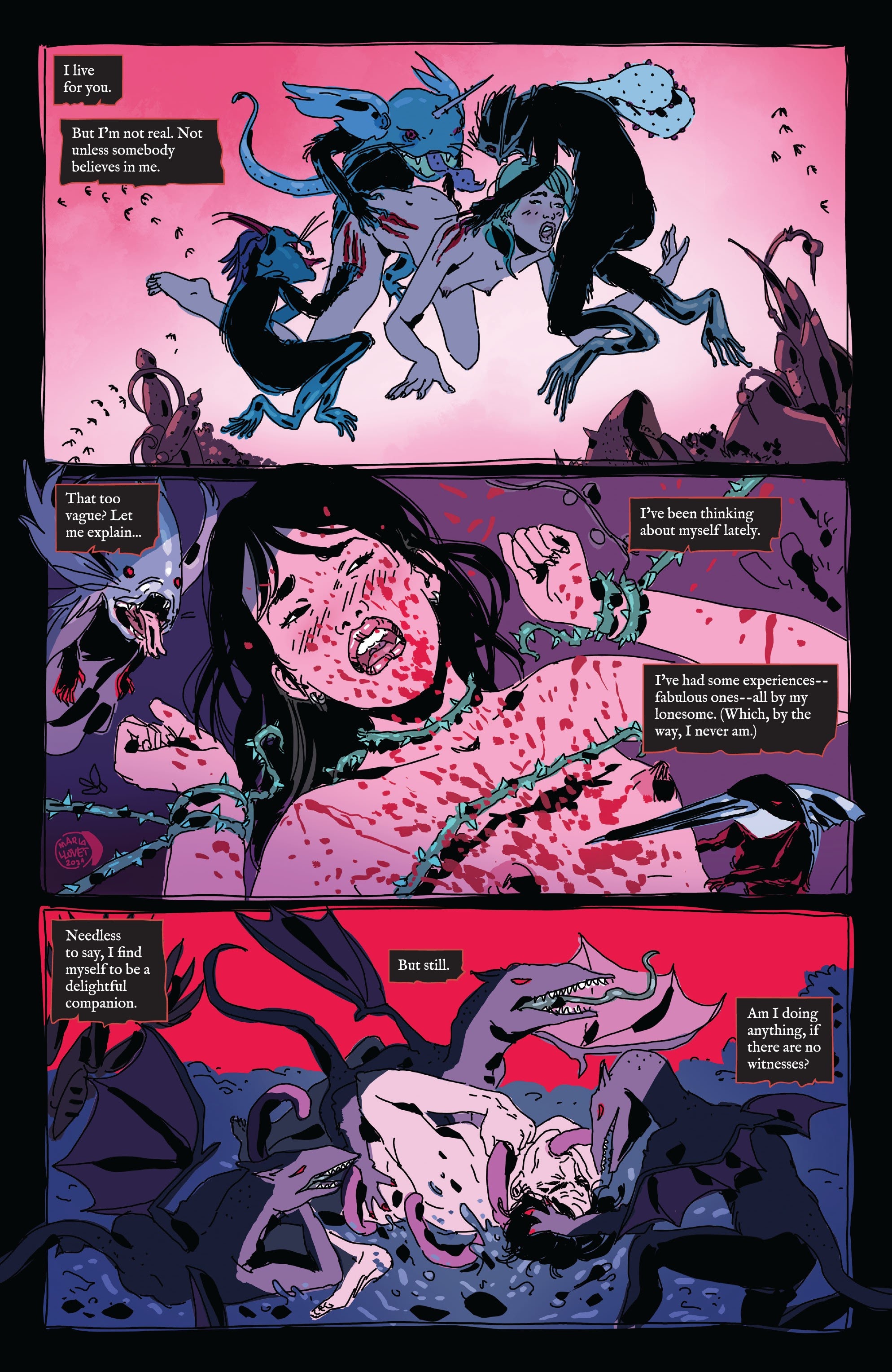Read online Faithless III comic -  Issue #1 - 4