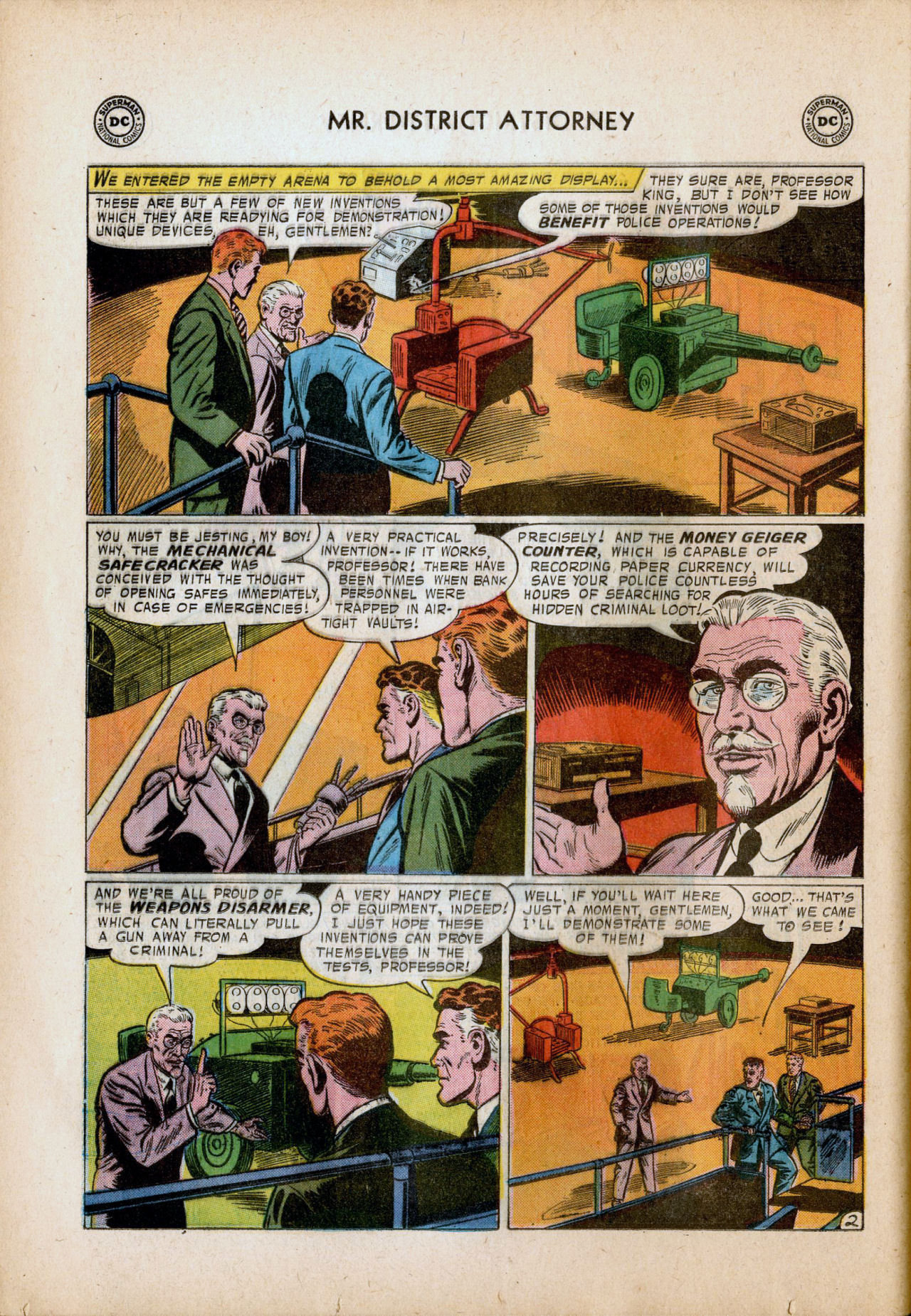 Read online Mr. District Attorney comic -  Issue #60 - 26