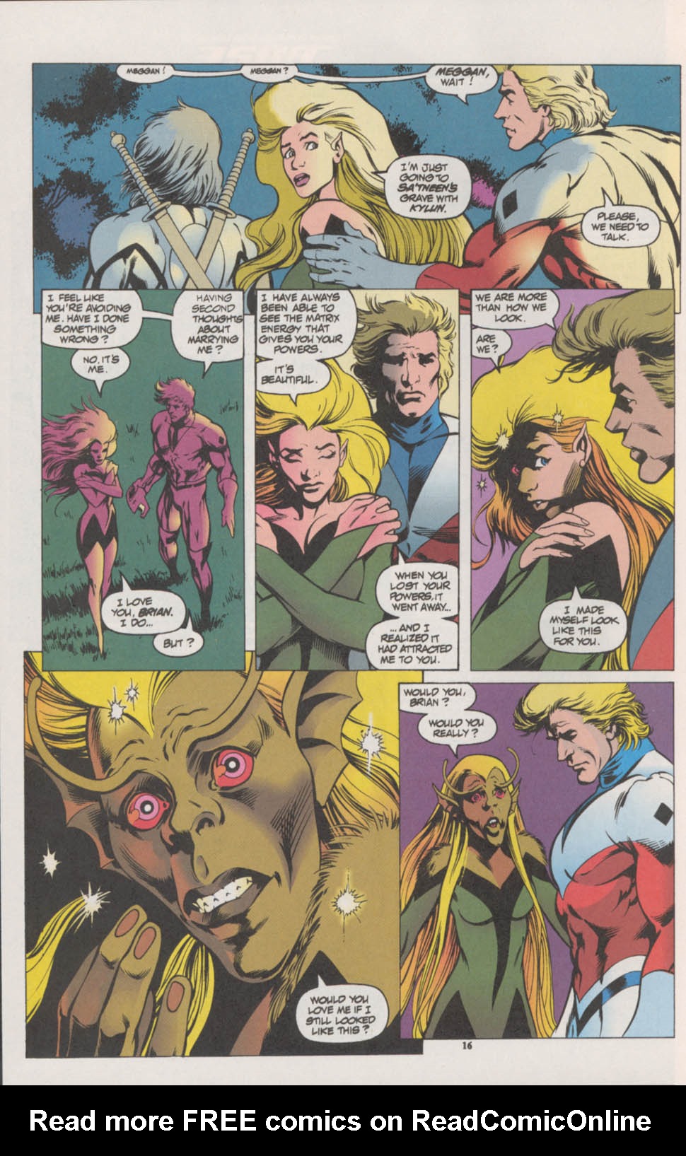 Read online Excalibur (1988) comic -  Issue #66 - 11