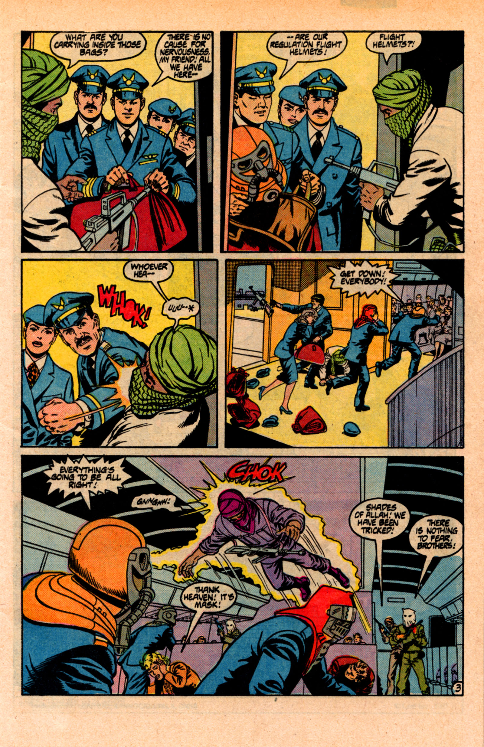 Read online MASK (1987) comic -  Issue #9 - 5