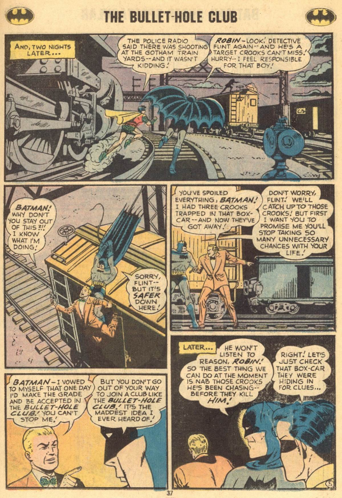 Read online Batman (1940) comic -  Issue #254 - 37
