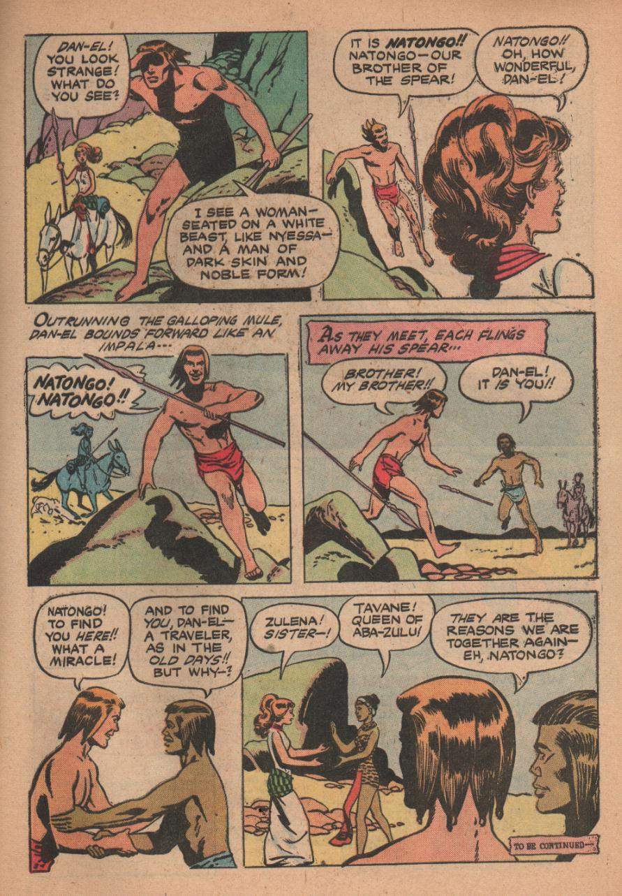 Read online Tarzan (1948) comic -  Issue #88 - 33