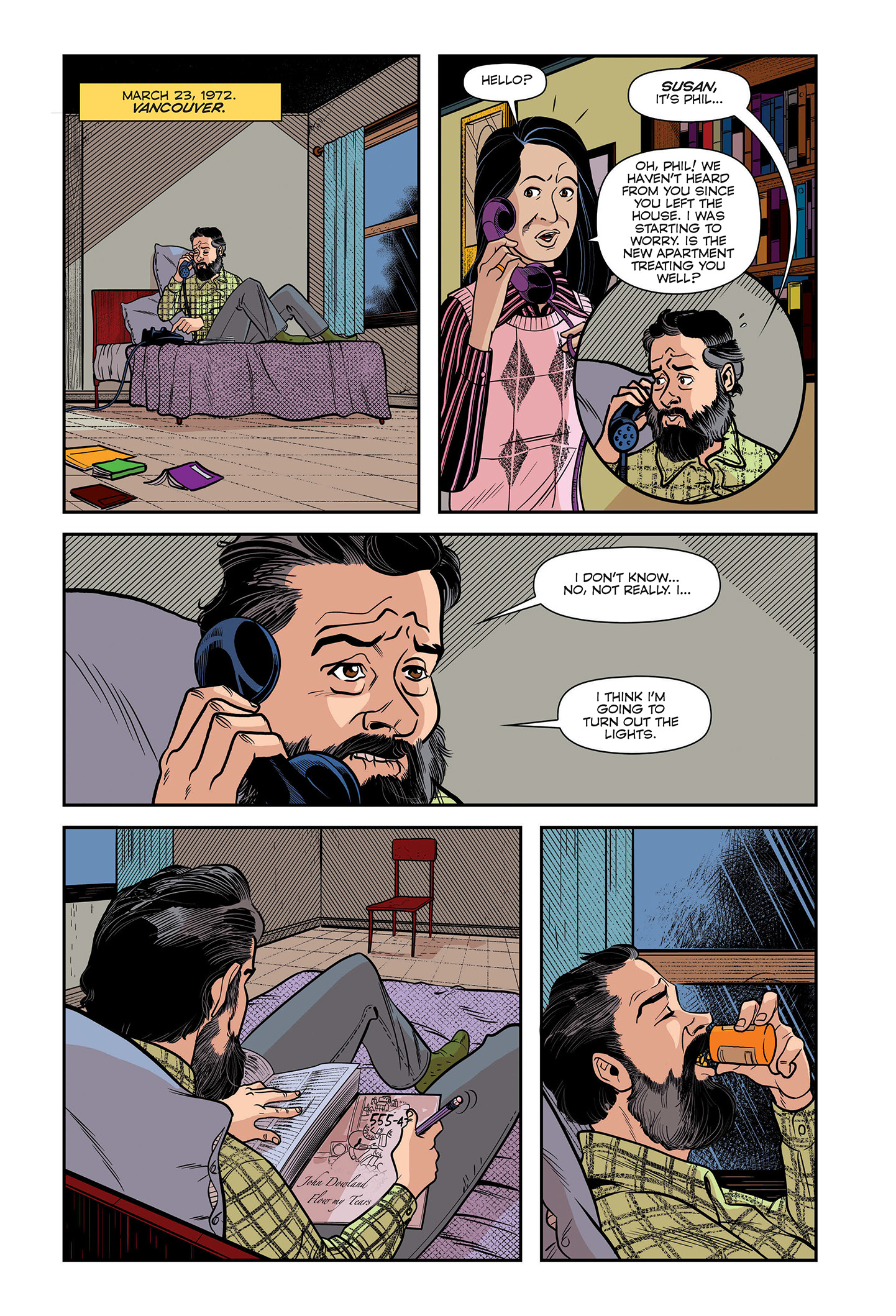 Read online Philip K. Dick: A Comics Biography comic -  Issue # TPB - 100