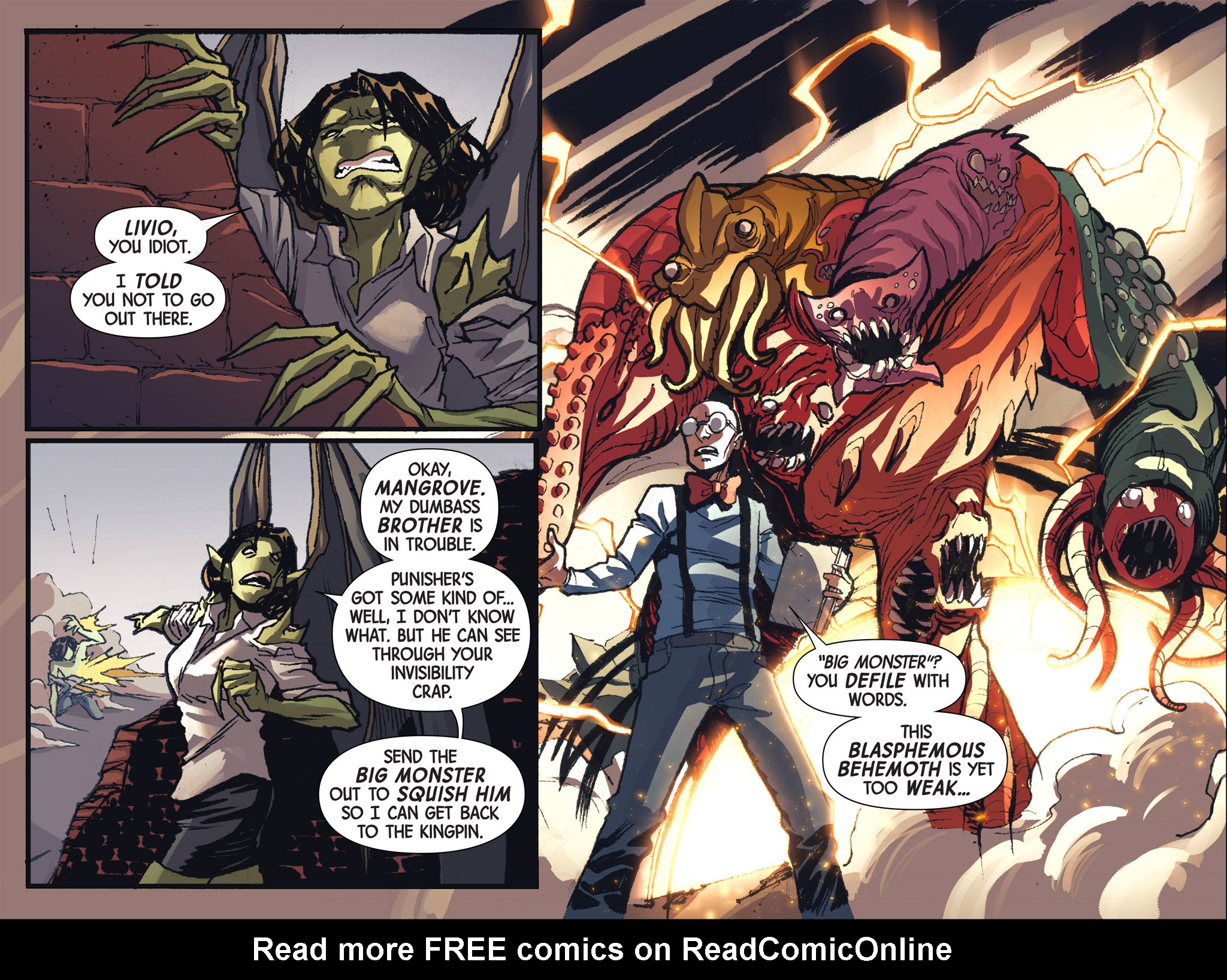 Read online Doctor Strange/Punisher: Magic Bullets Infinite Comic comic -  Issue #6 - 11
