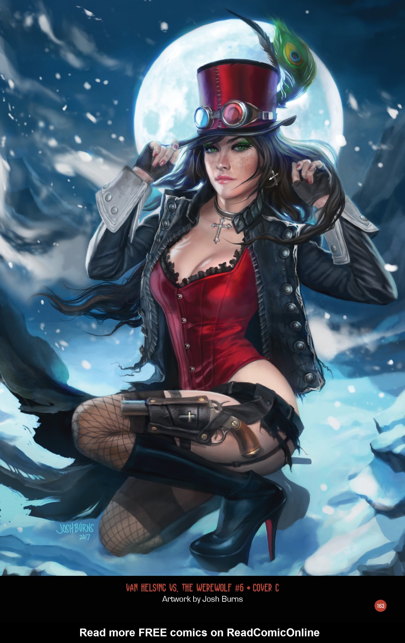 Read online Van Helsing vs. Werewolf comic -  Issue # _TPB 1 - 163