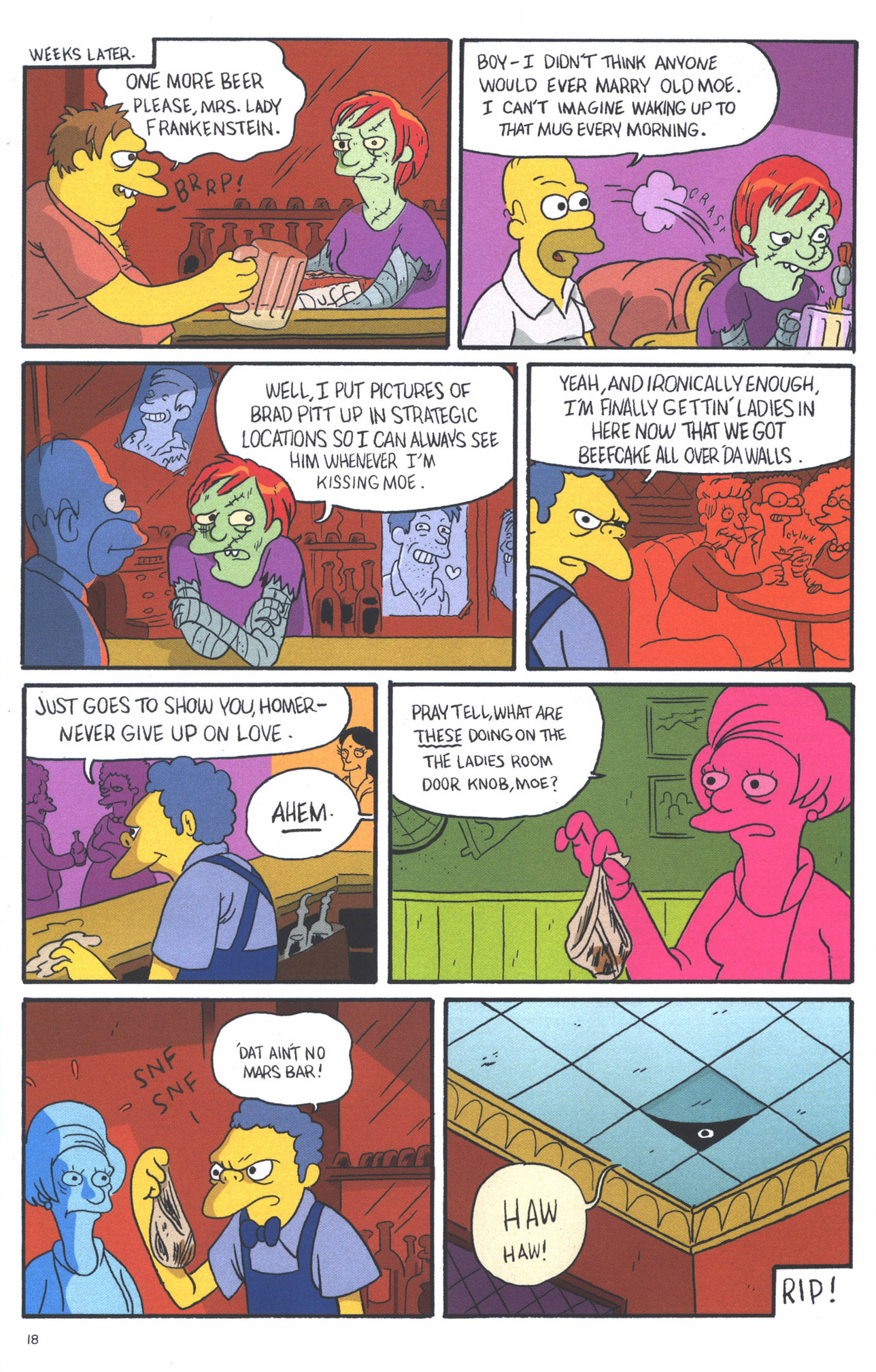 Read online Treehouse of Horror comic -  Issue #15 - 21