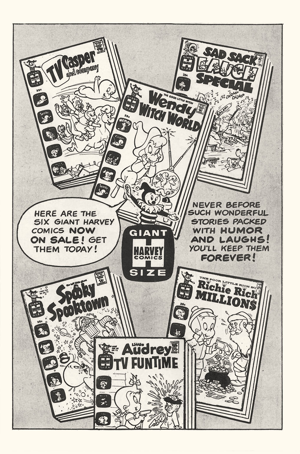 Read online Little Audrey And Melvin comic -  Issue #23 - 2
