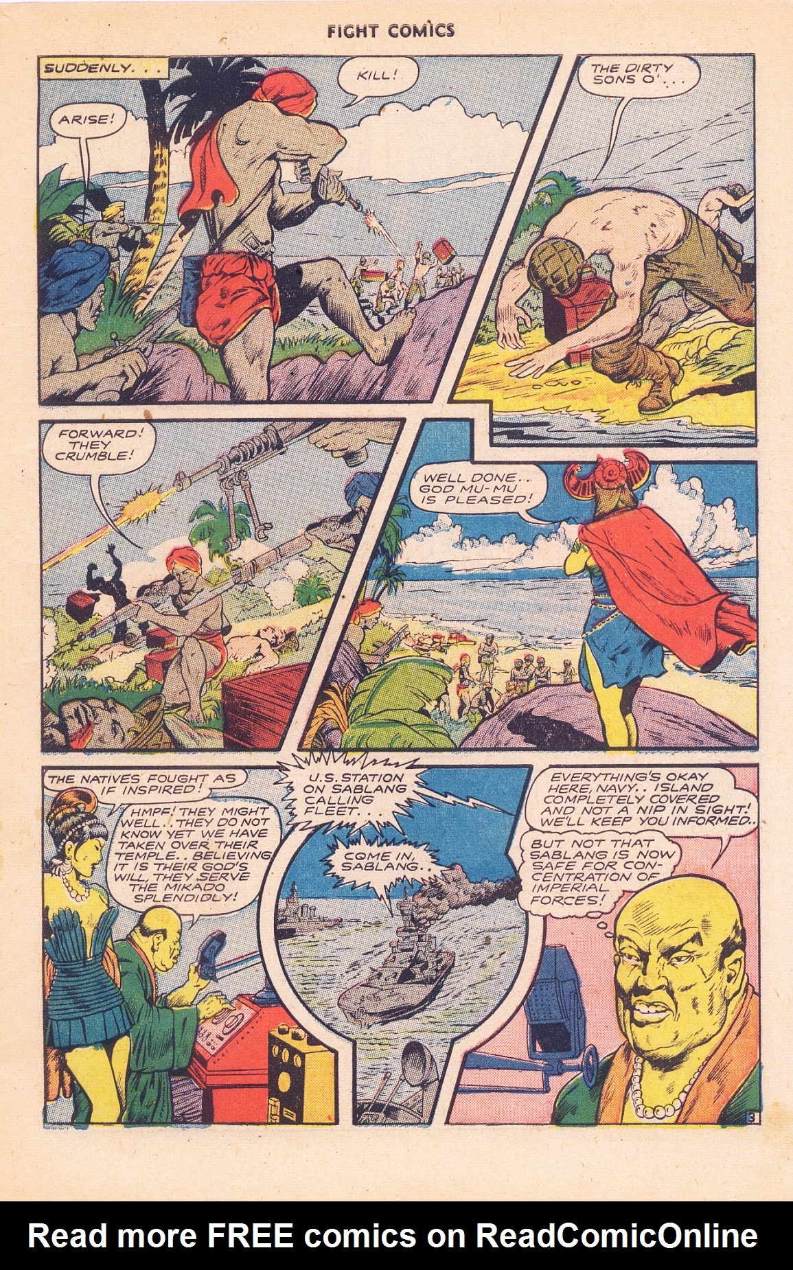 Read online Fight Comics comic -  Issue #38 - 5