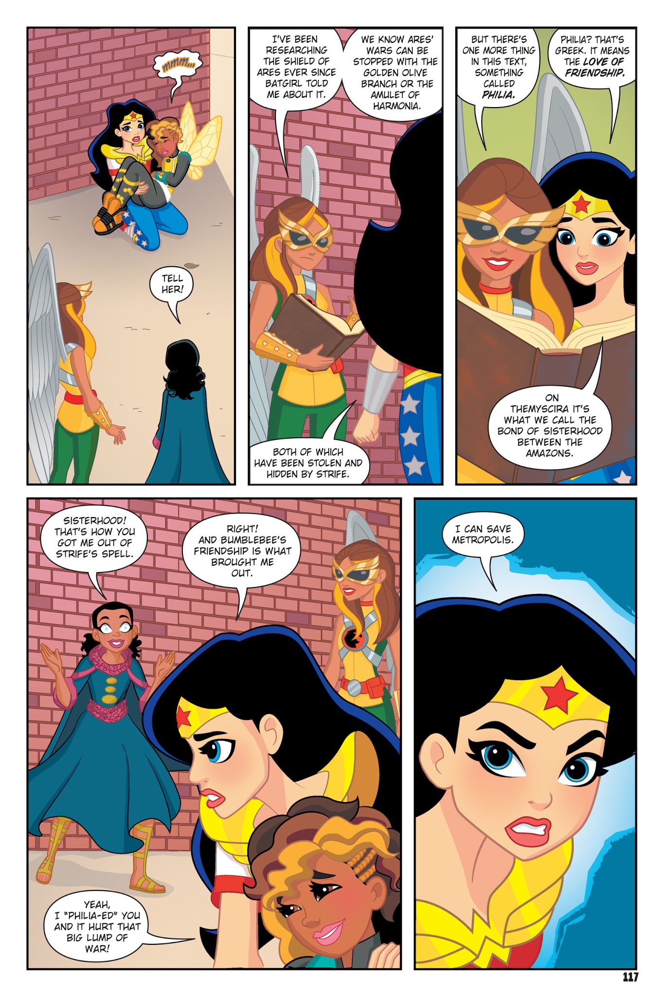 Read online DC Super Hero Girls: Summer Olympus comic -  Issue # TPB - 113