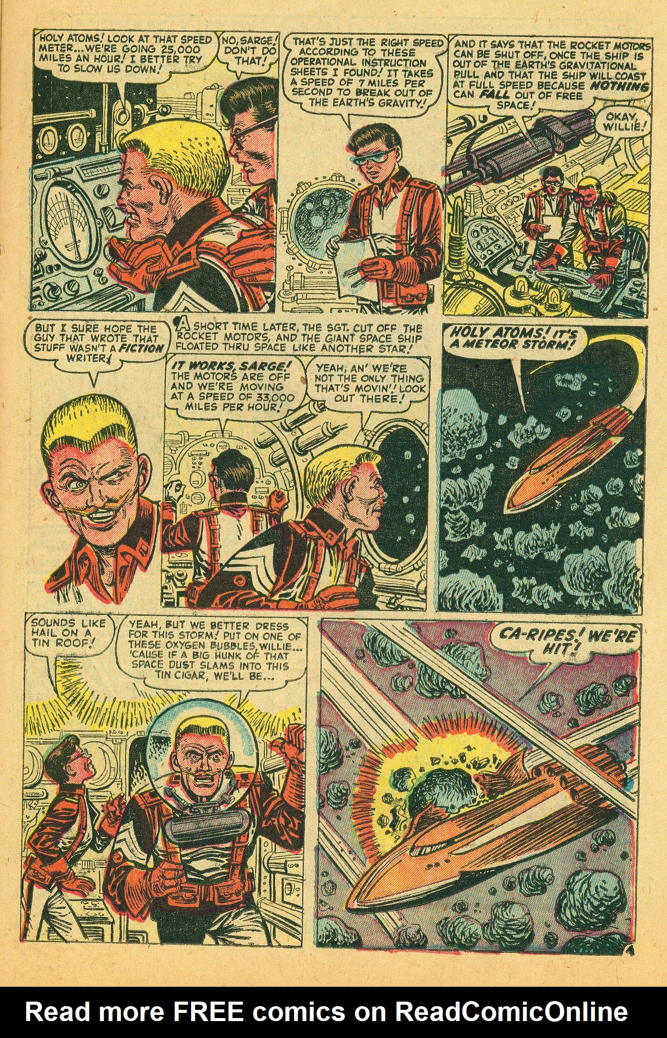 Read online Speed Carter, Spaceman comic -  Issue #4 - 23