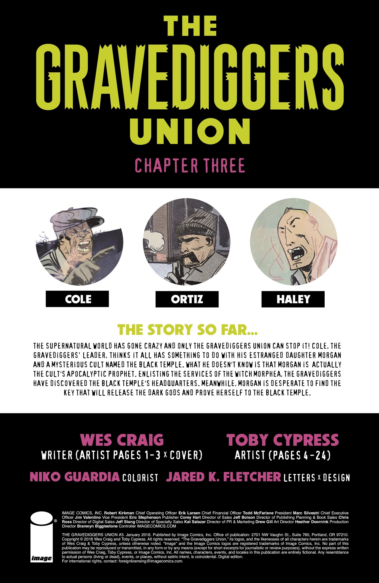 Read online The Gravediggers Union comic -  Issue #3 - 2