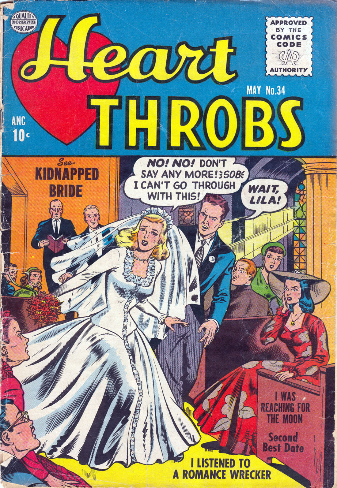 Read online Heart Throbs comic -  Issue #34 - 1