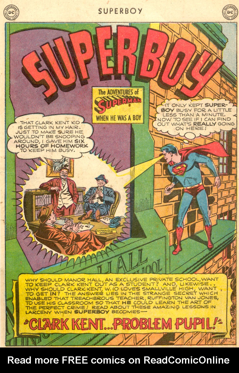 Read online Superboy (1949) comic -  Issue #17 - 2