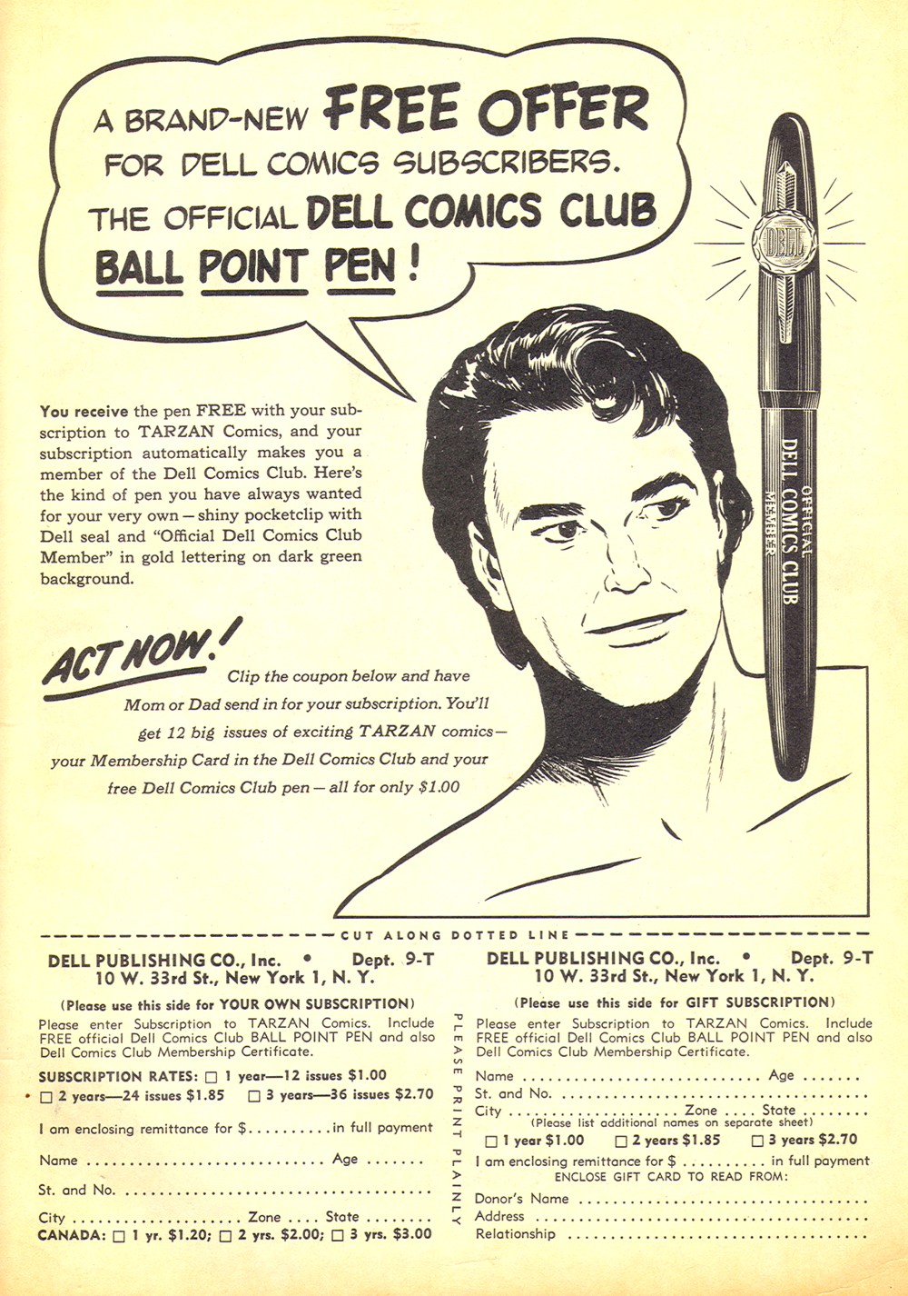 Read online Tarzan (1948) comic -  Issue #60 - 35