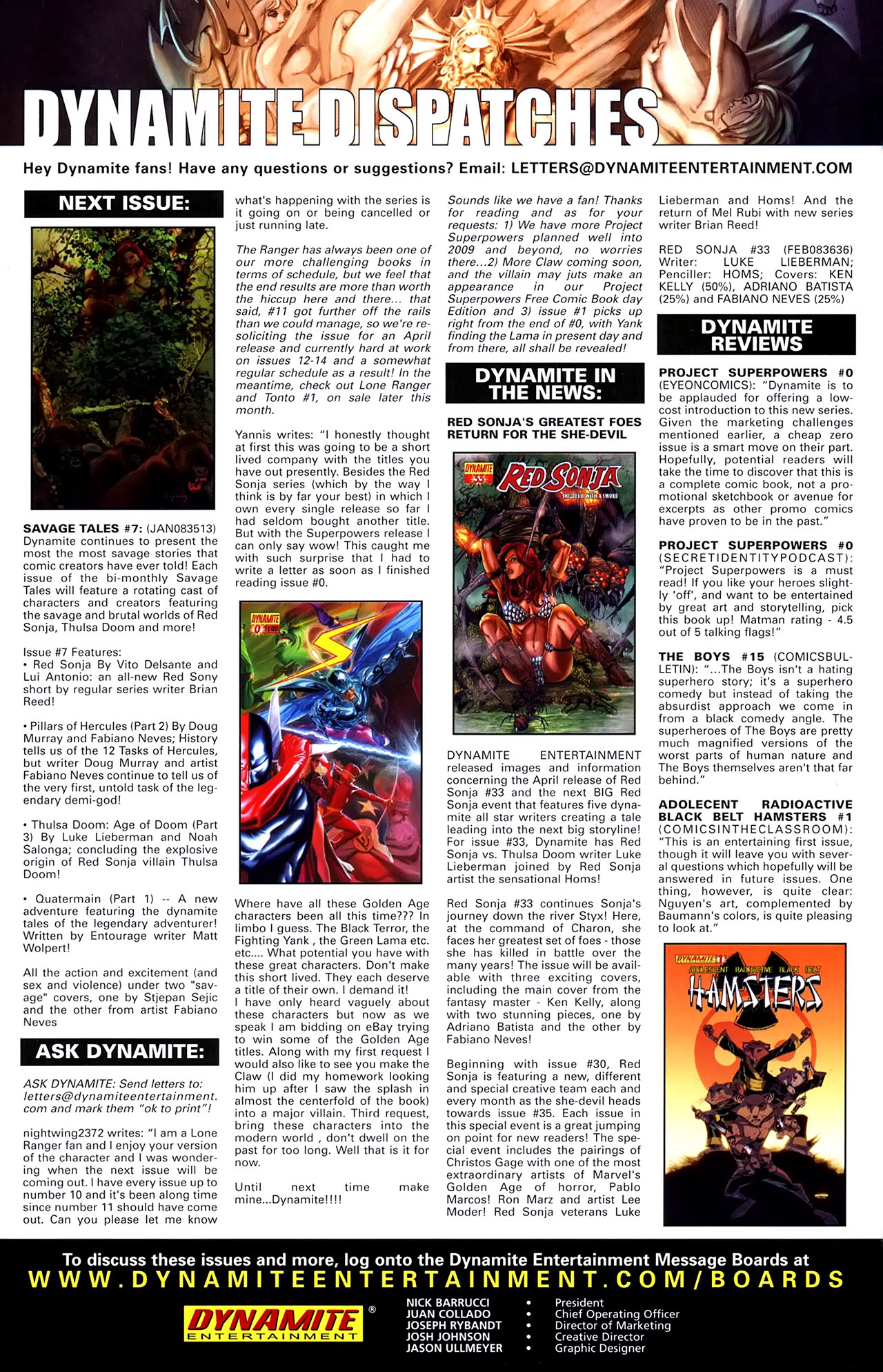 Read online Savage Tales (2007) comic -  Issue #6 - 38