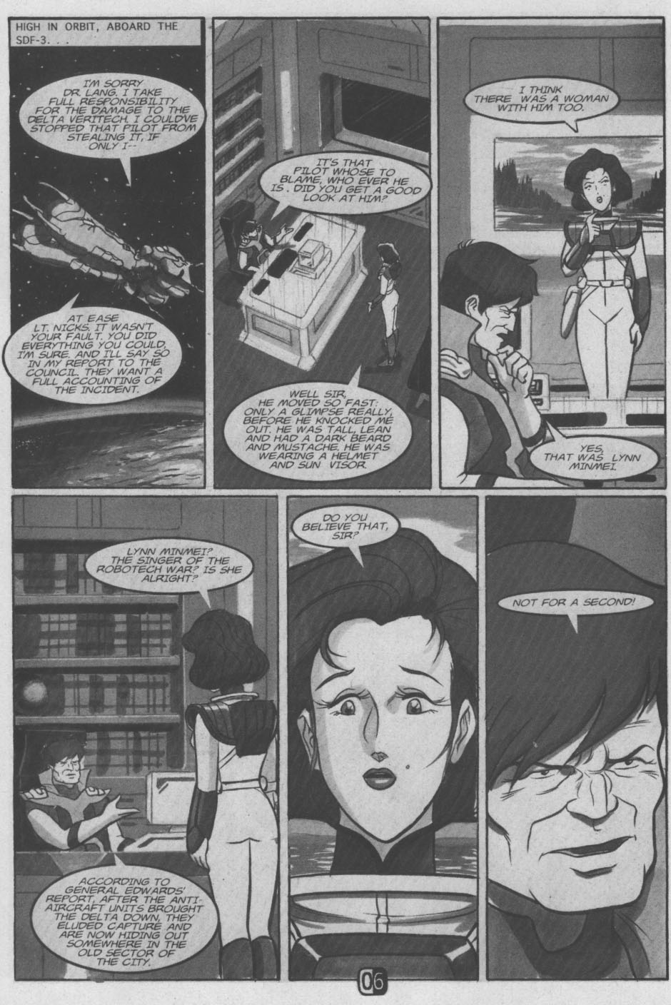 Read online Robotech II: The Sentinels comic -  Issue #4 - 8