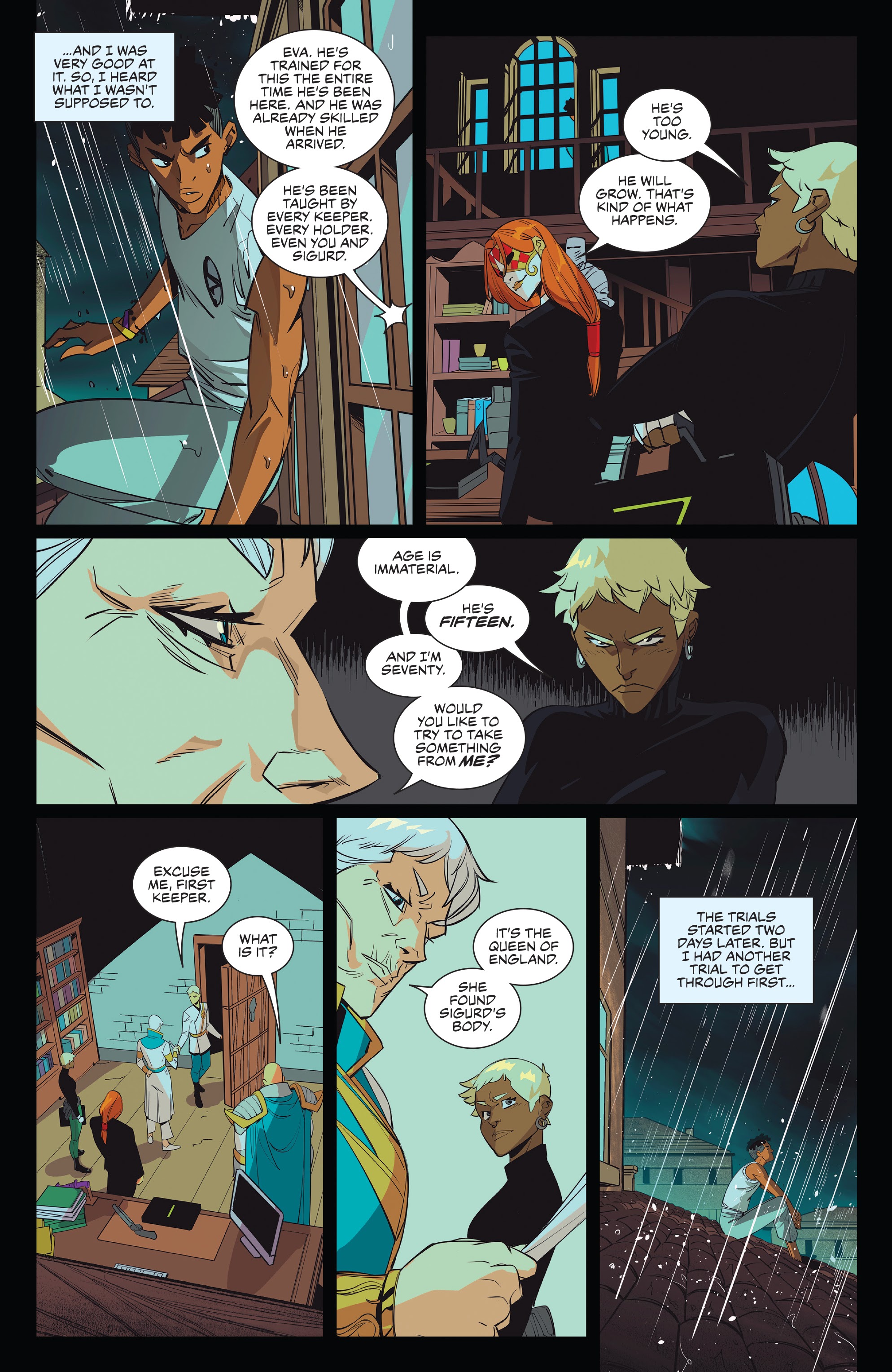 Read online Seven Secrets comic -  Issue #3 - 8
