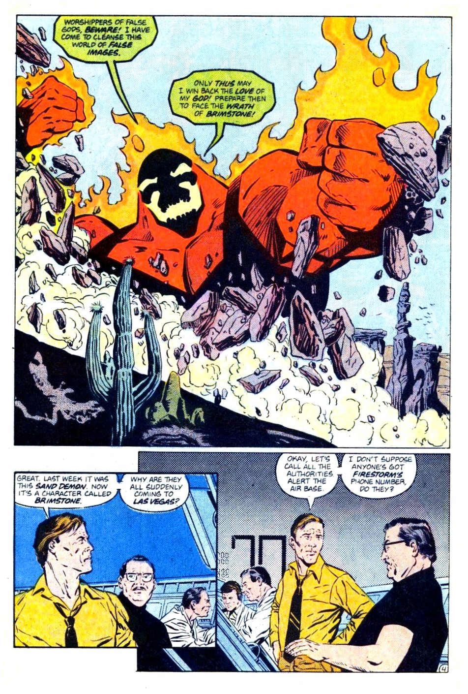 Read online Firestorm, the Nuclear Man comic -  Issue #76 - 5