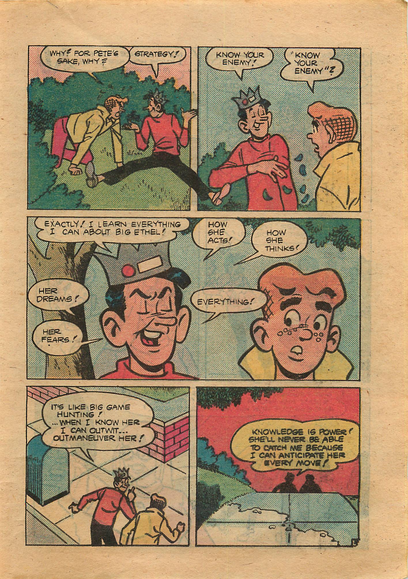 Read online Jughead Jones Comics Digest comic -  Issue #16 - 21